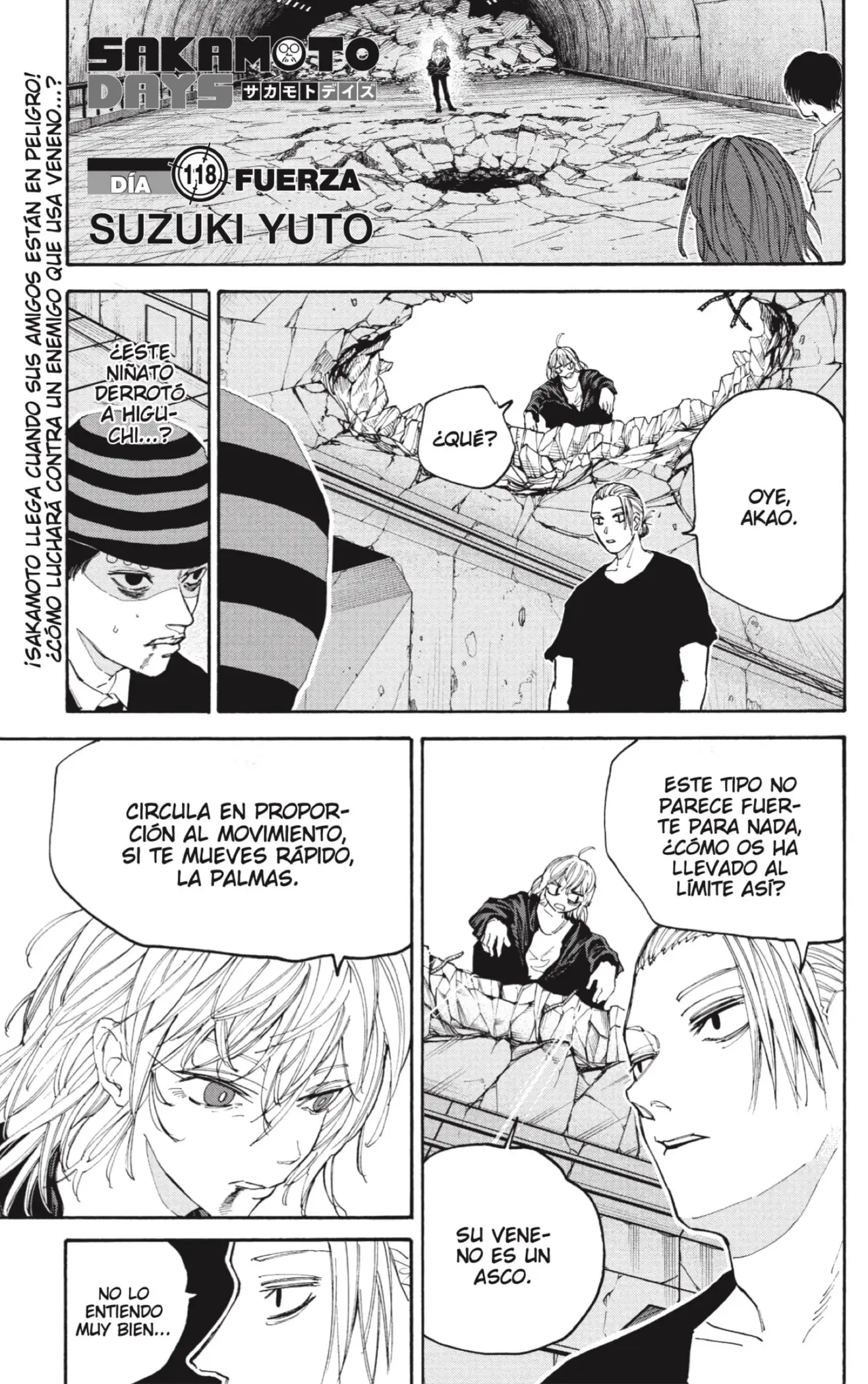 Sakamoto Days capítulo 118 página 1