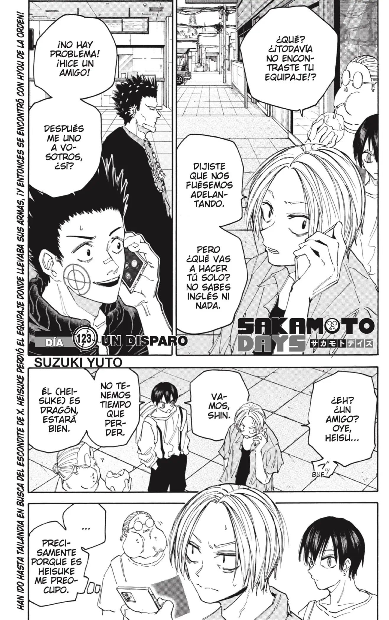 Sakamoto Days capítulo 123 página 1