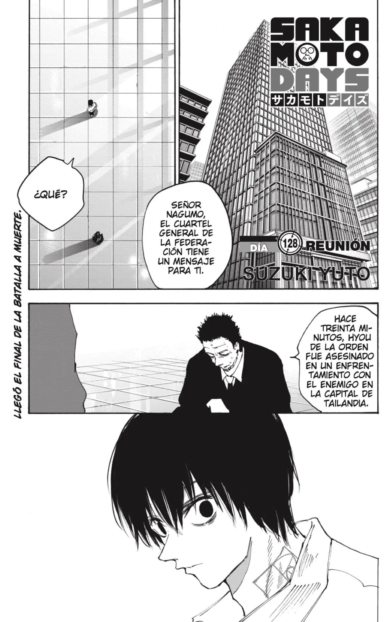 Sakamoto Days capítulo 128 página 1