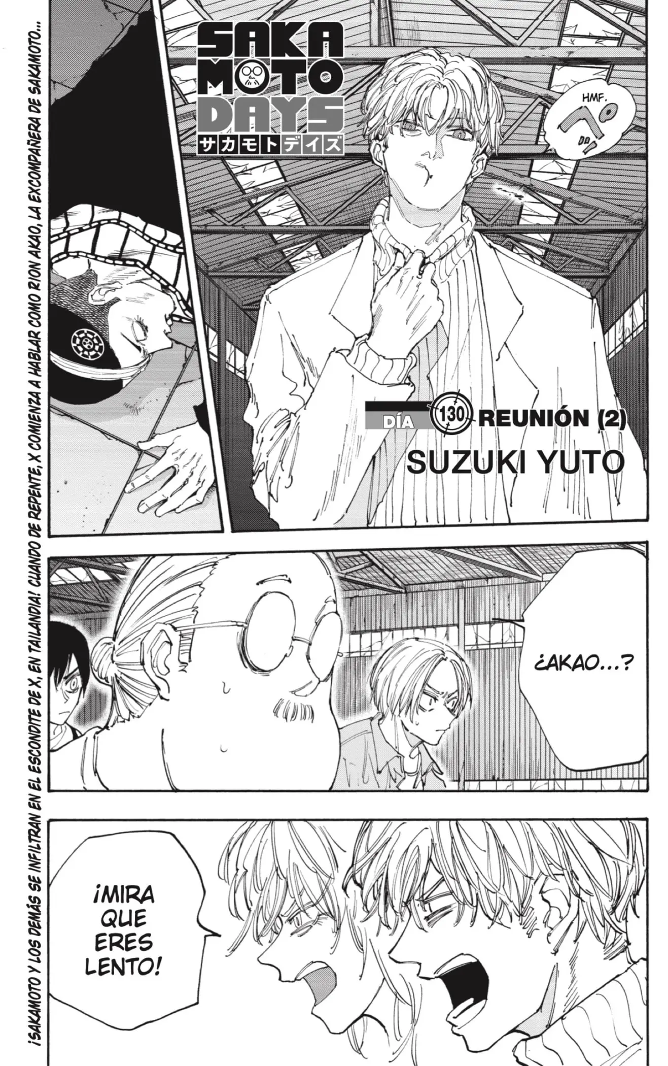 Sakamoto Days capítulo 130 página 1