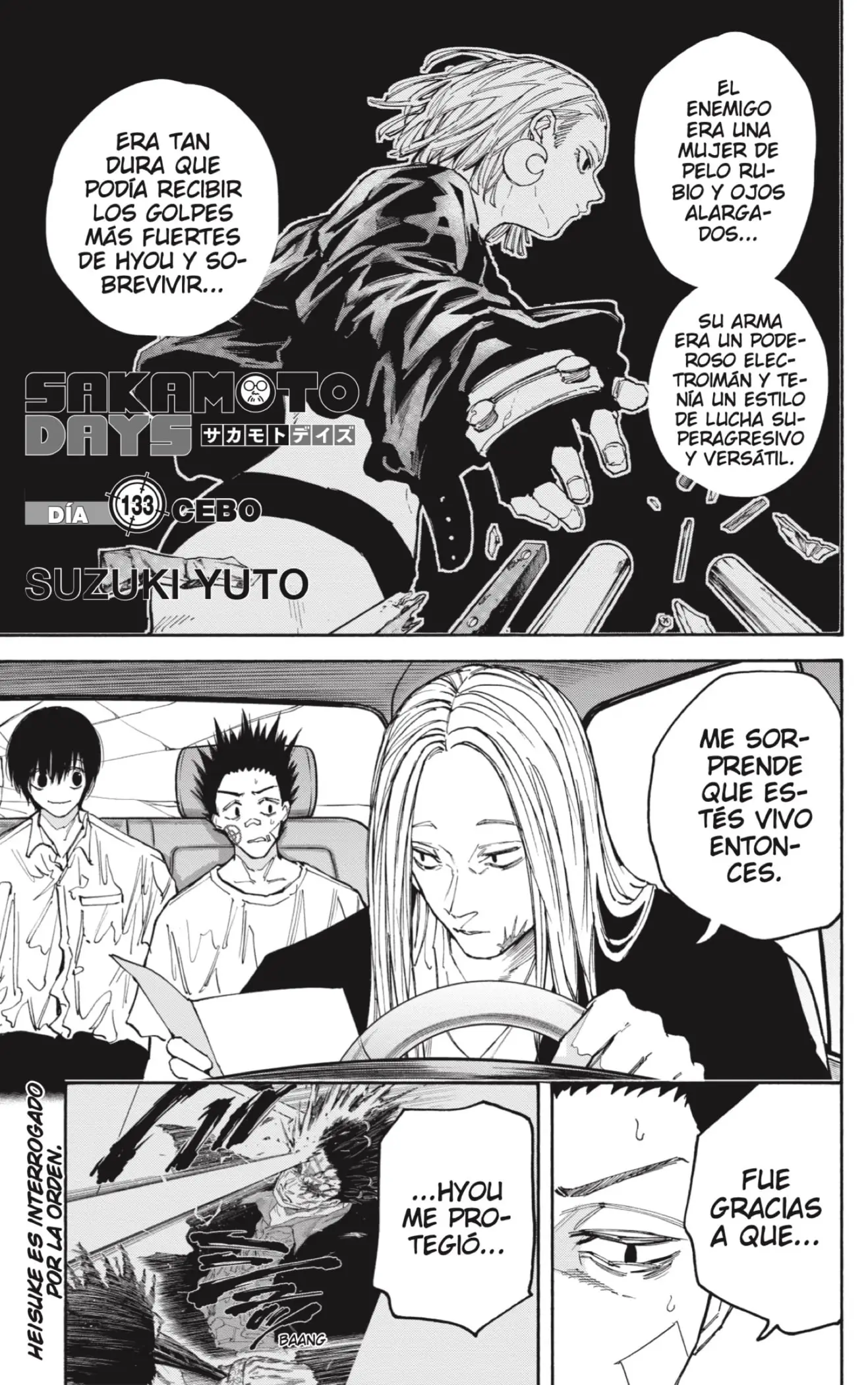 Sakamoto Days capítulo 133 página 1