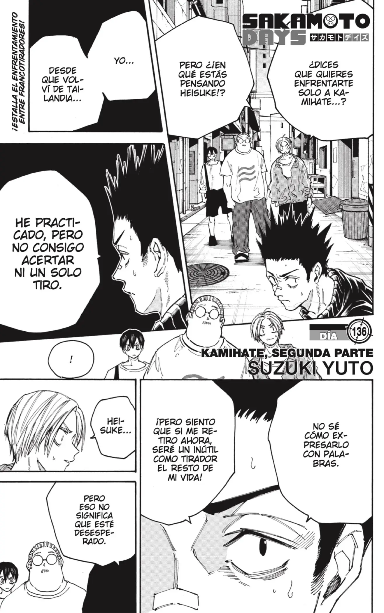 Sakamoto Days capítulo 136 página 1