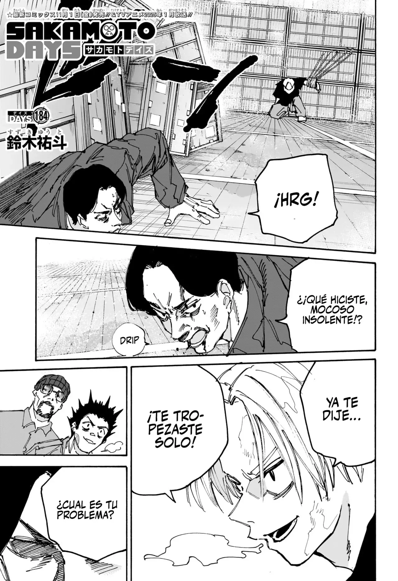 Sakamoto Days capítulo 184 página 2