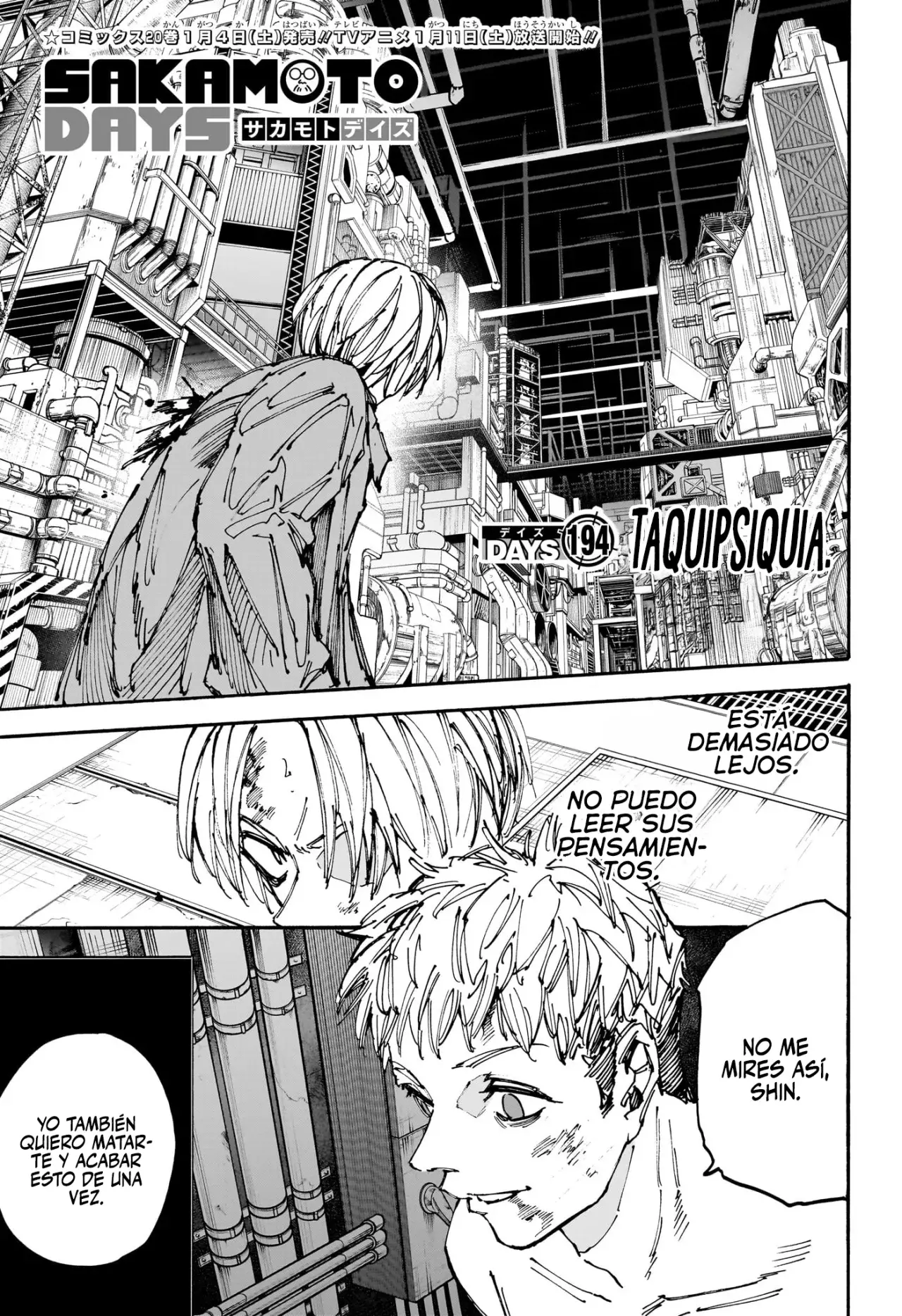 Sakamoto Days capítulo 194 página 3