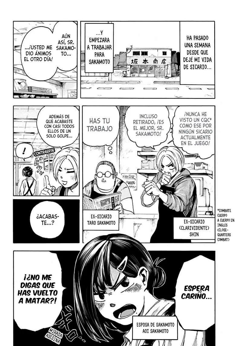 Sakamoto Days capítulo 2 página 3