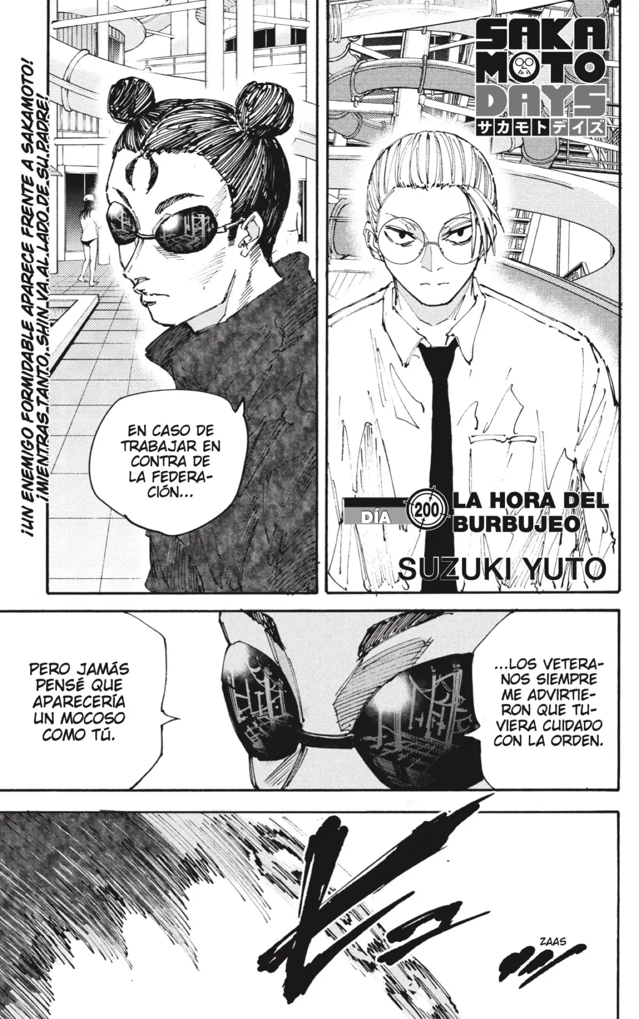 Sakamoto Days capítulo 200 página 1
