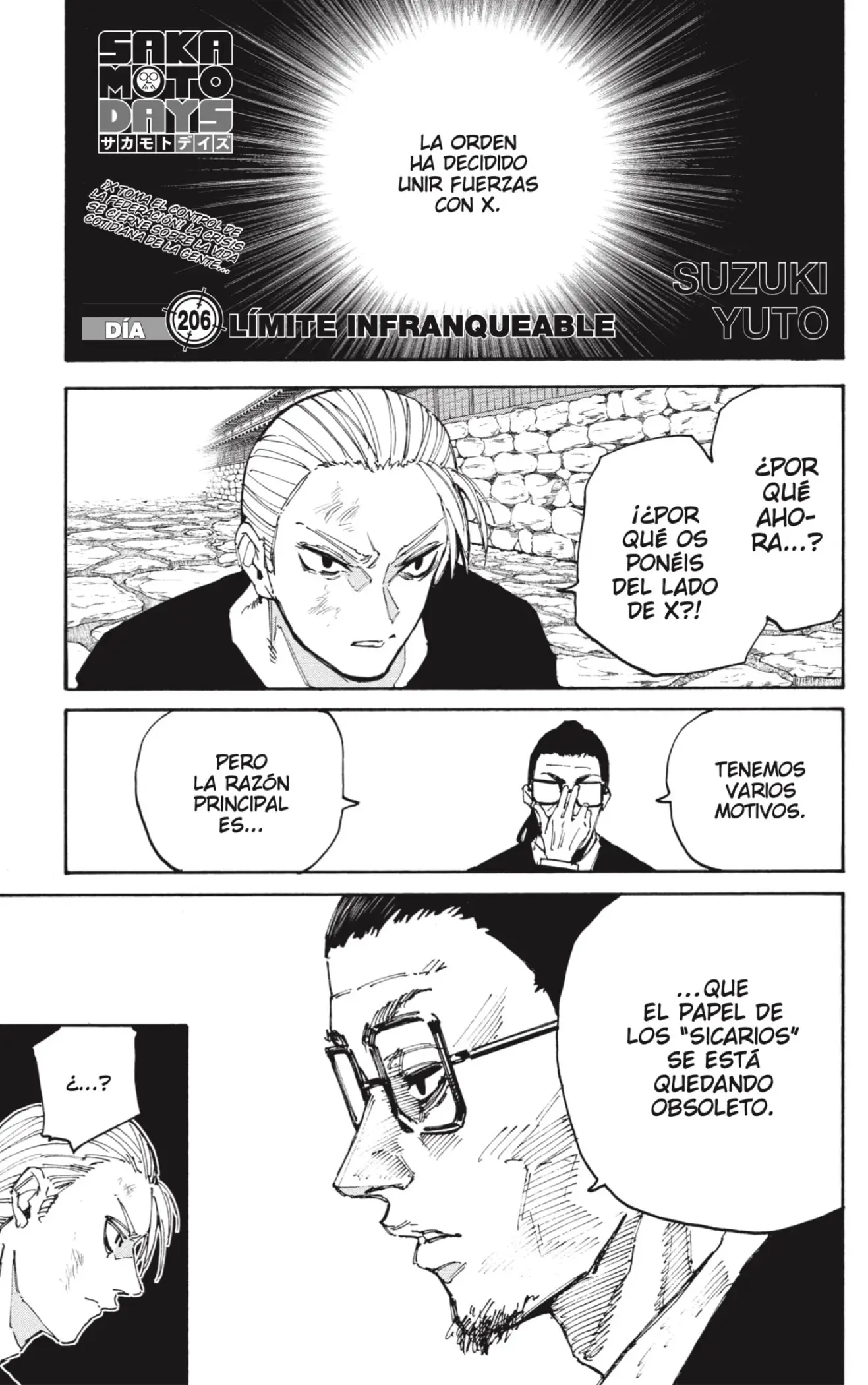 Sakamoto Days capítulo 206 página 1