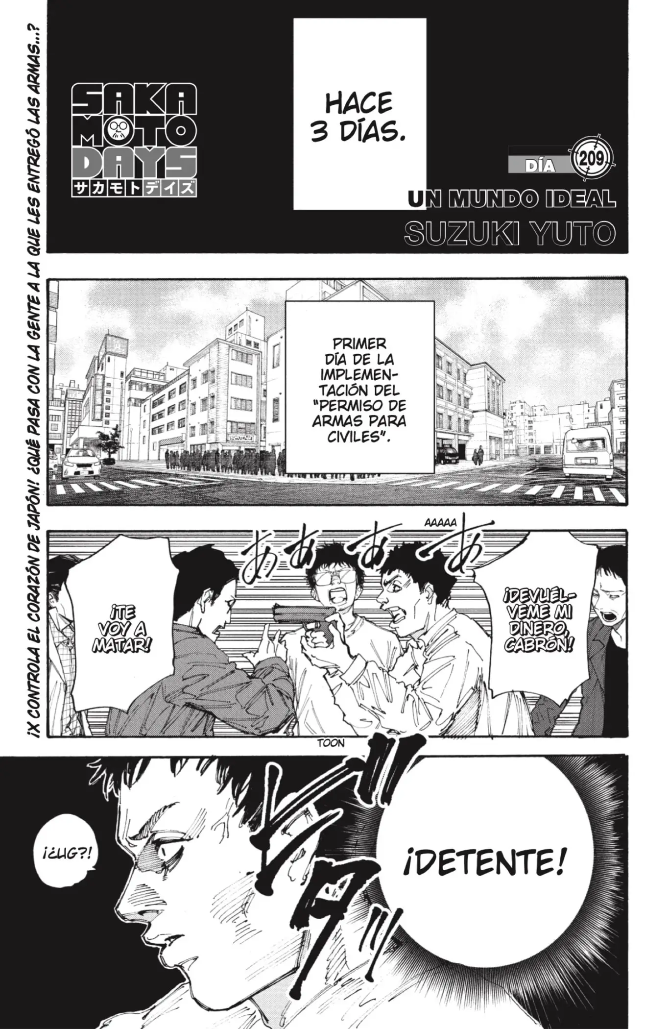 Sakamoto Days capítulo 209 página 1