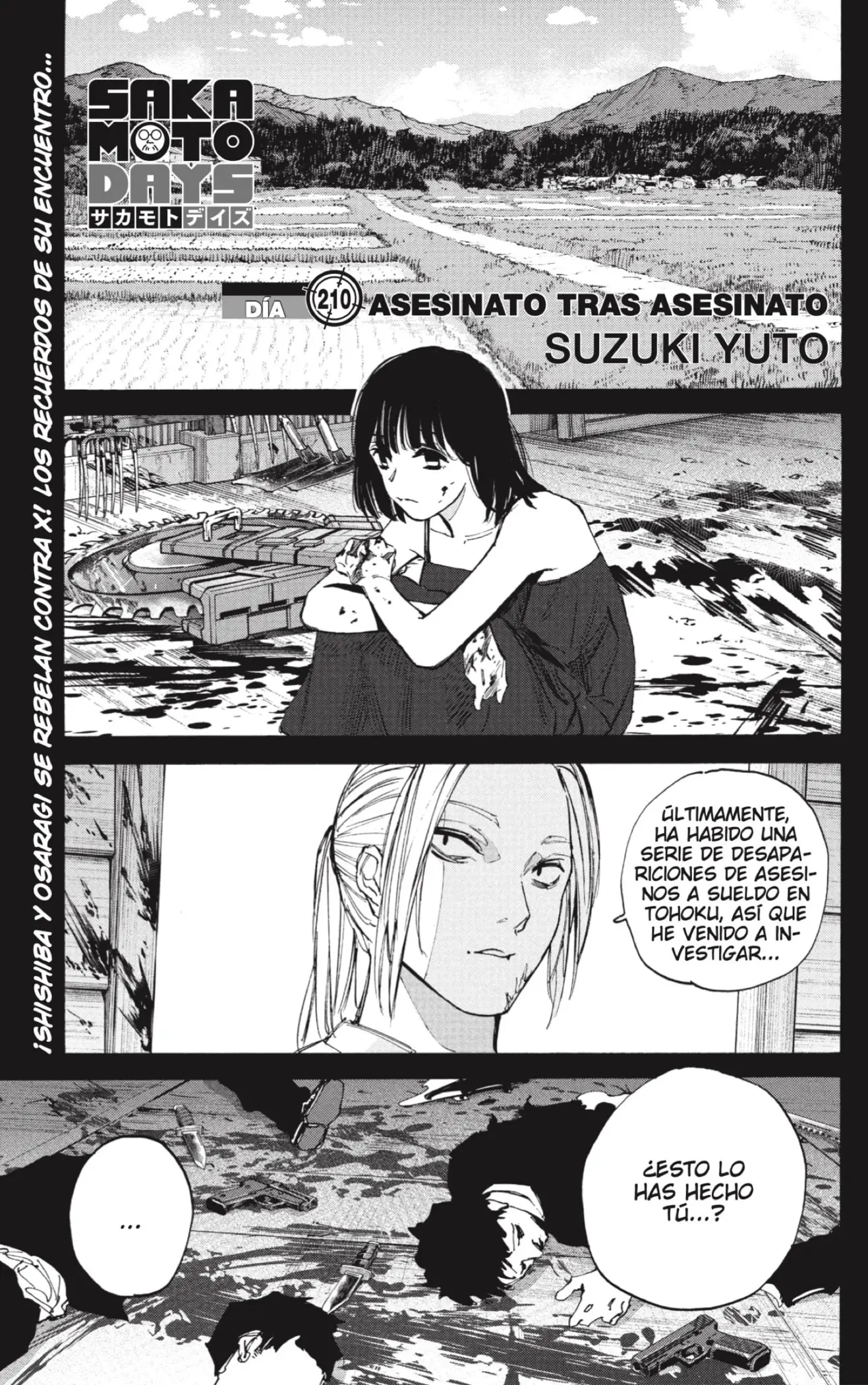 Sakamoto Days capítulo 210 página 1