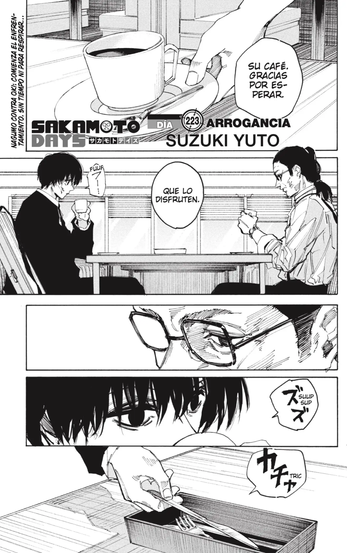 Sakamoto Days capítulo 223 página 1