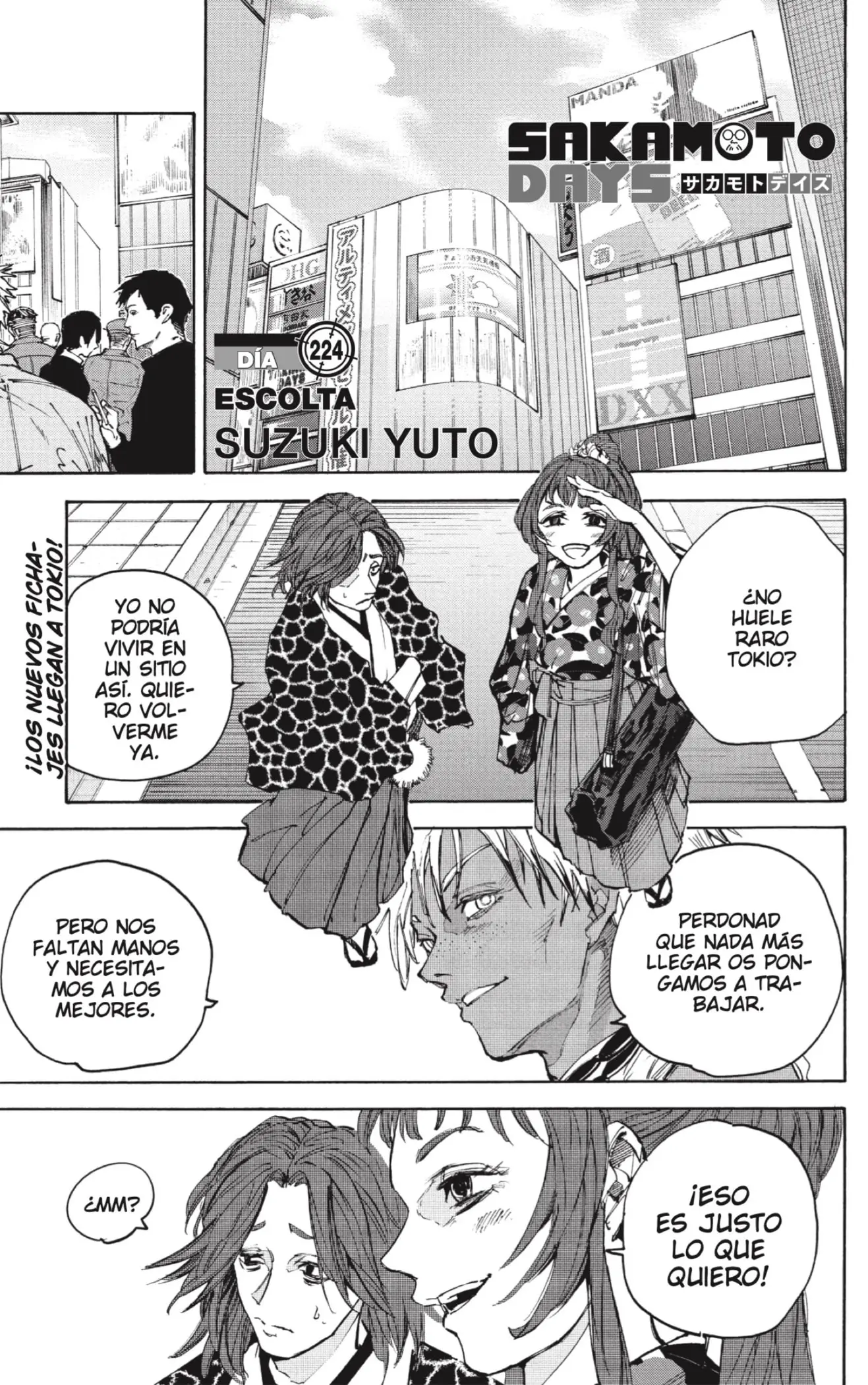 Sakamoto Days capítulo 224 página 1