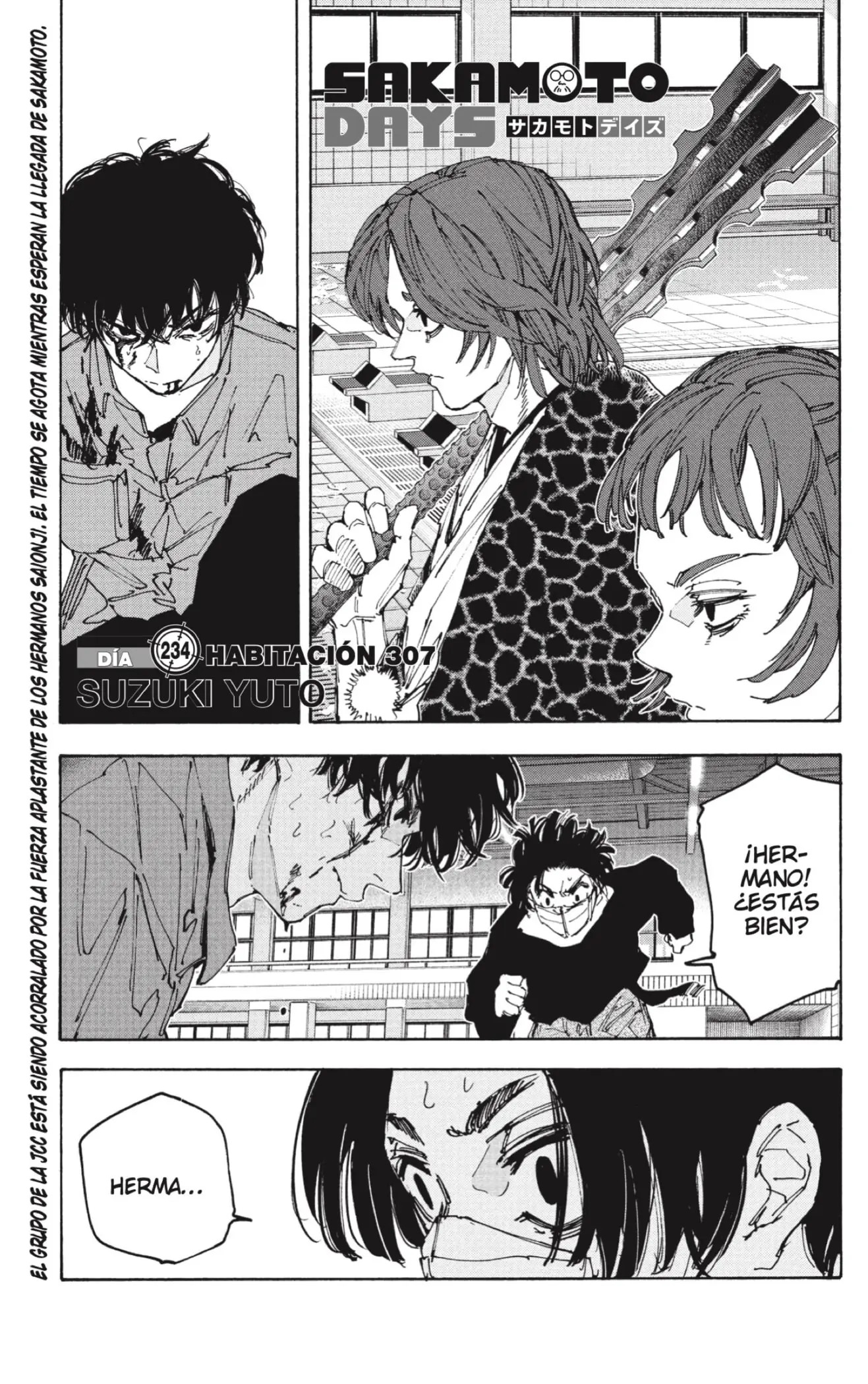 Sakamoto Days capítulo 234 página 1