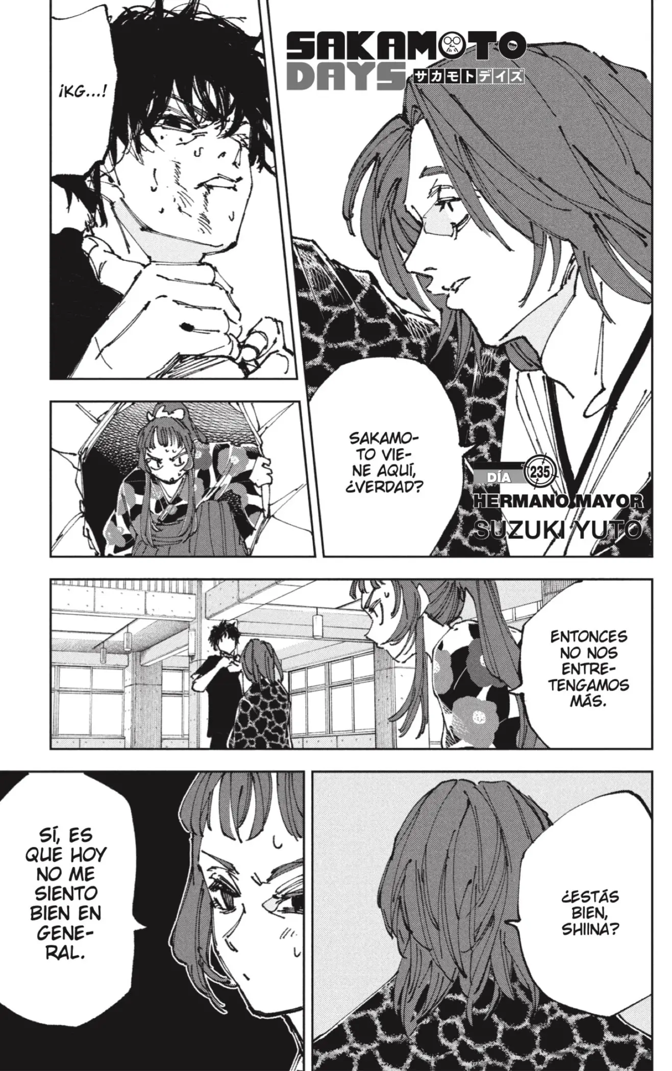Sakamoto Days capítulo 235 página 1