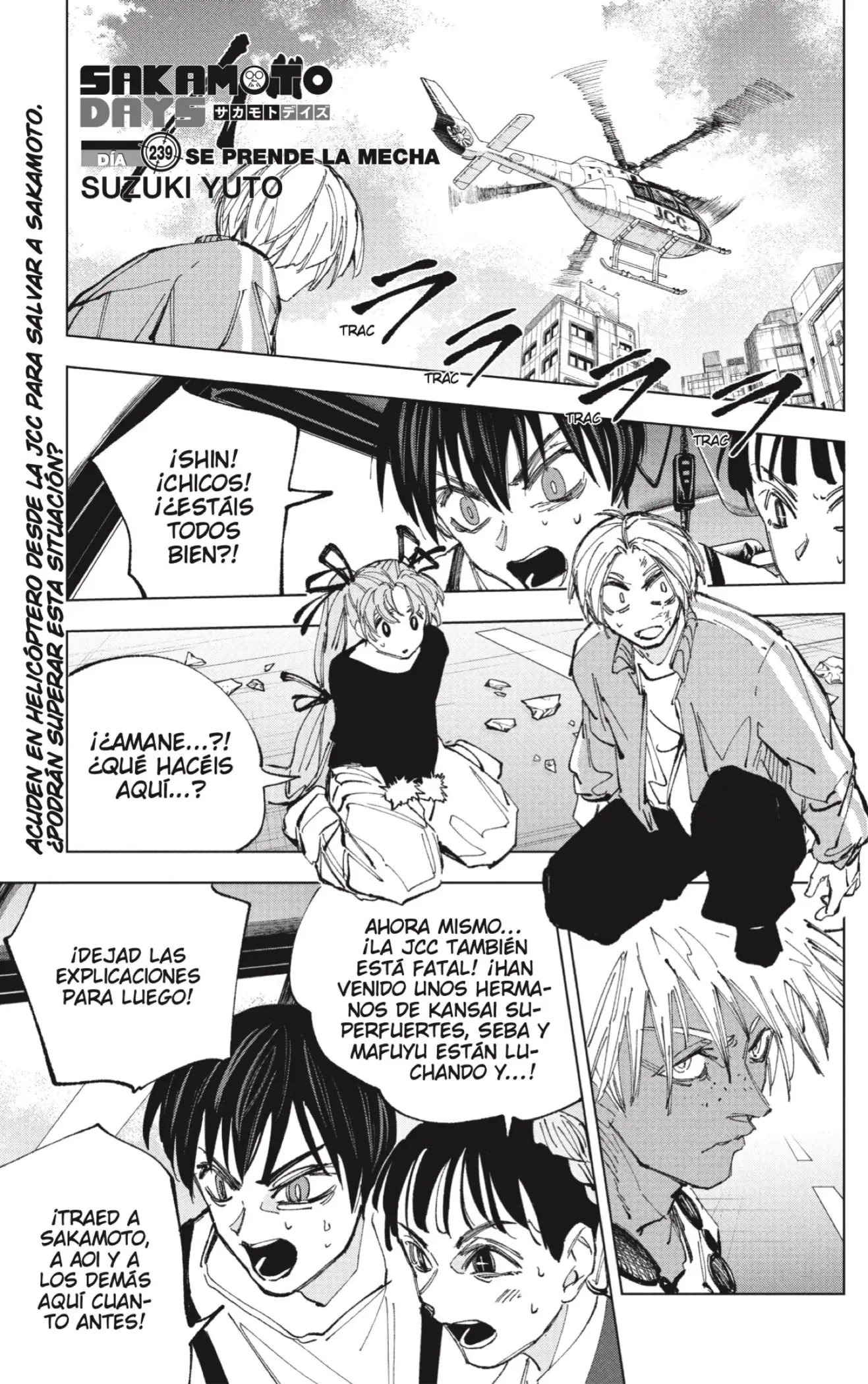 Sakamoto Days capítulo 239 página 1