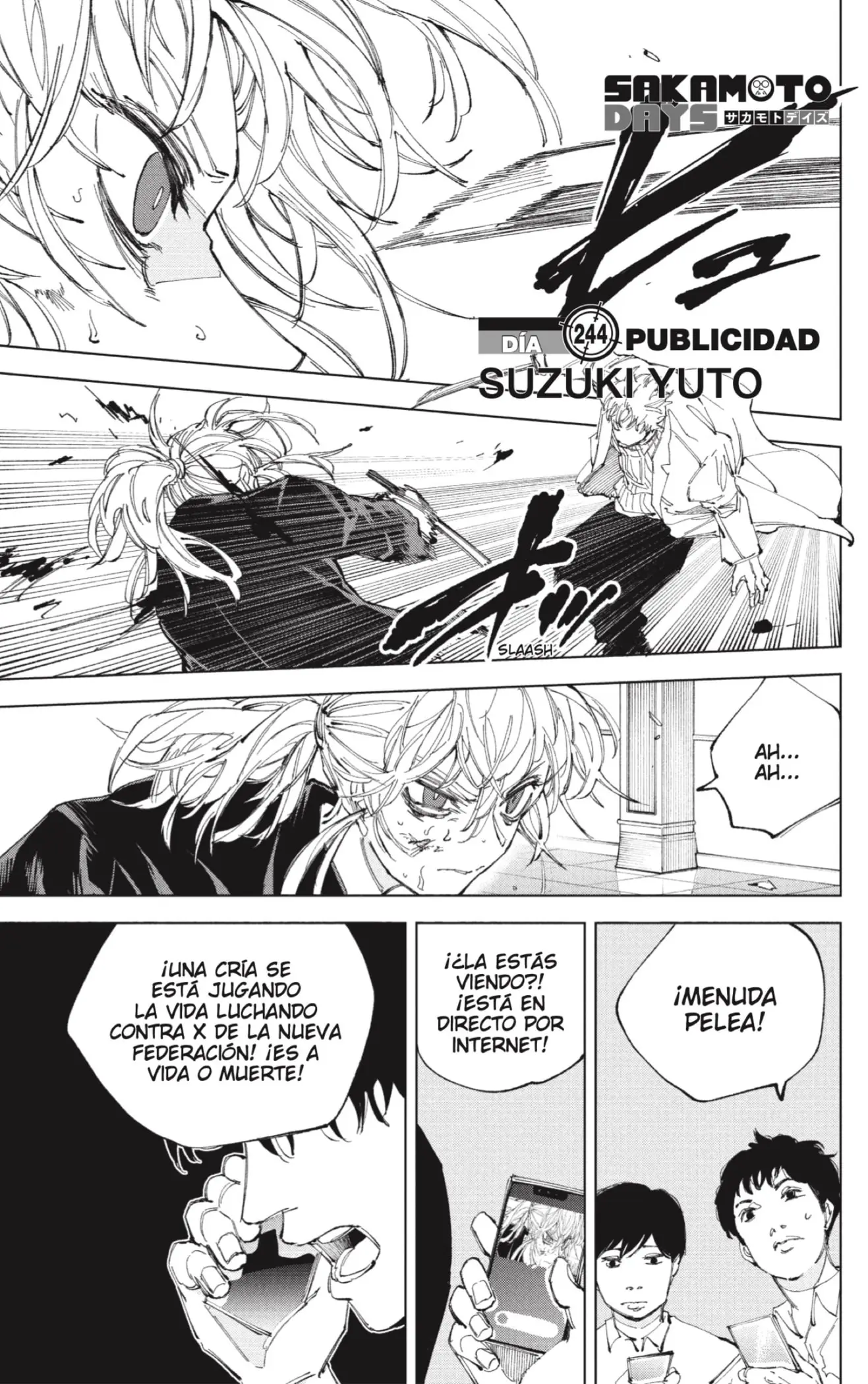 Sakamoto Days capítulo 244 página 1