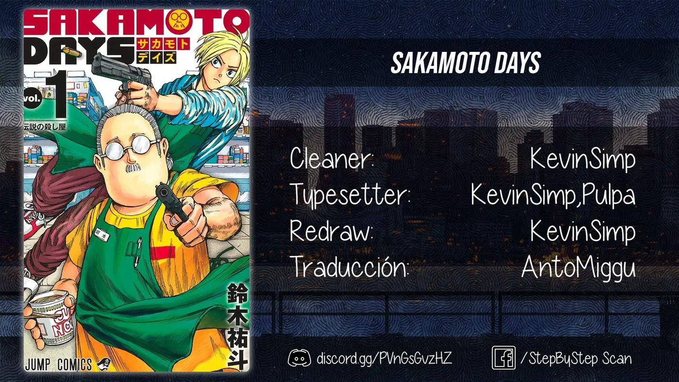 Sakamoto Days capítulo 28 página 1