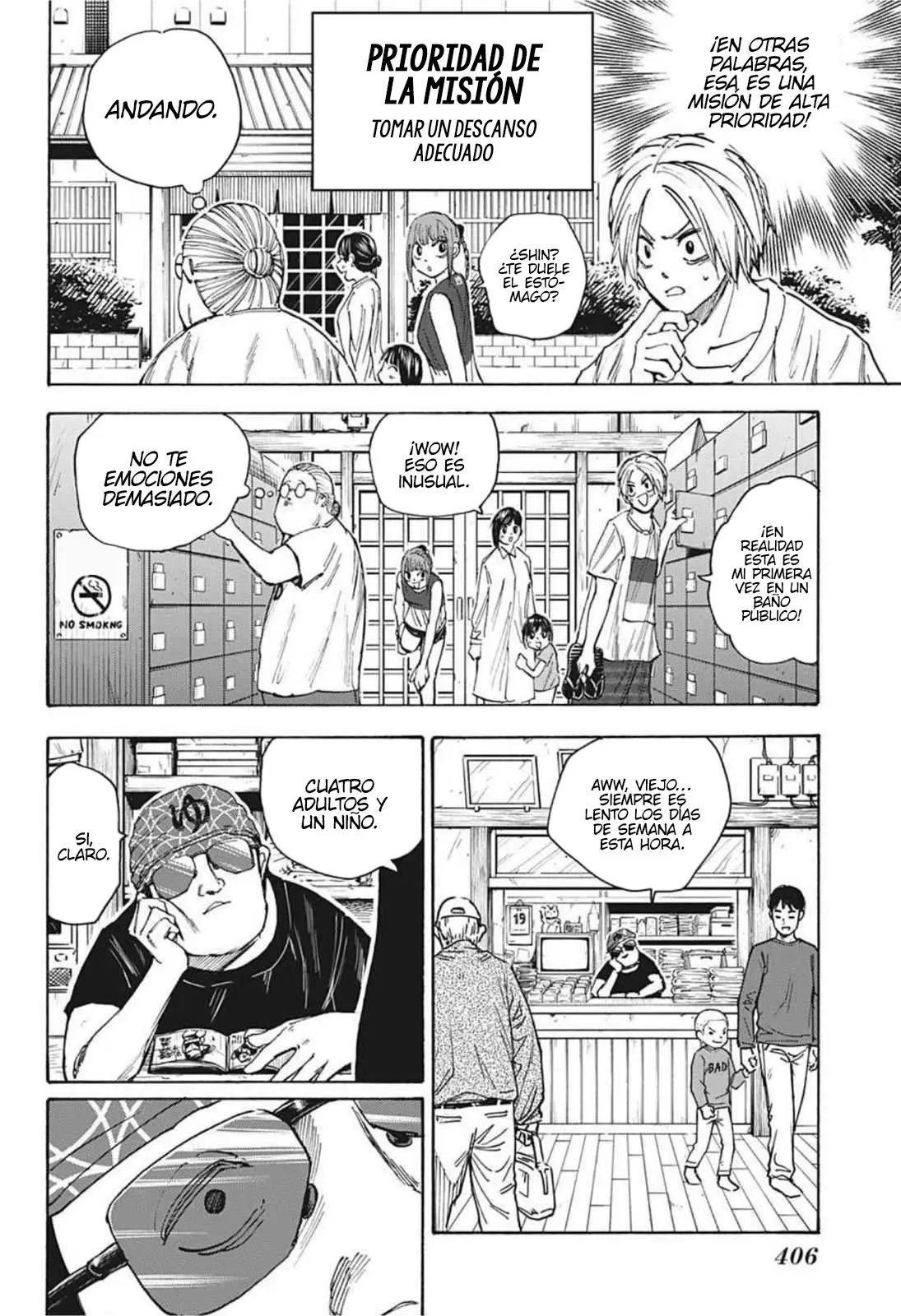 Sakamoto Days capítulo 32 página 5