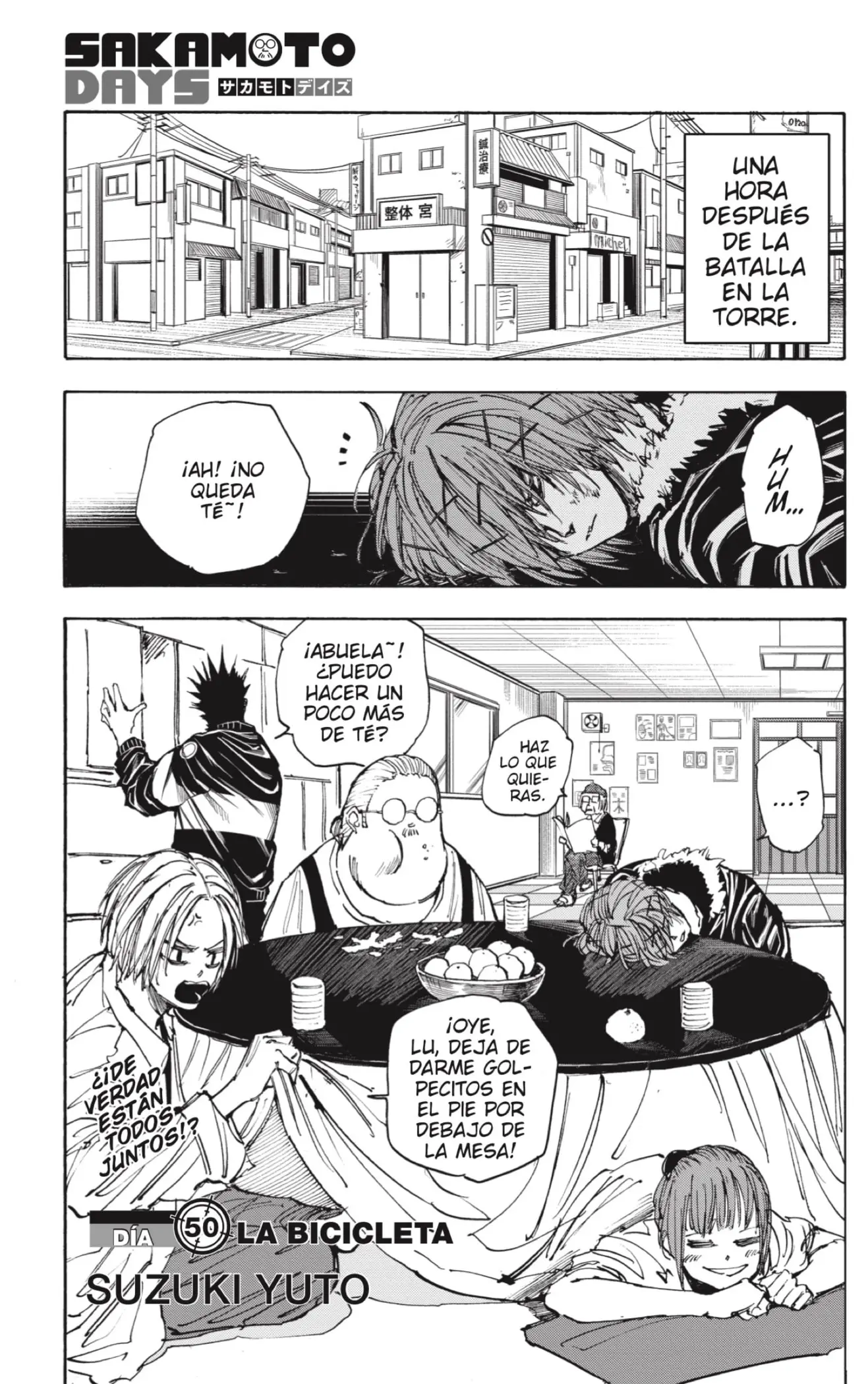 Sakamoto Days capítulo 50 página 1