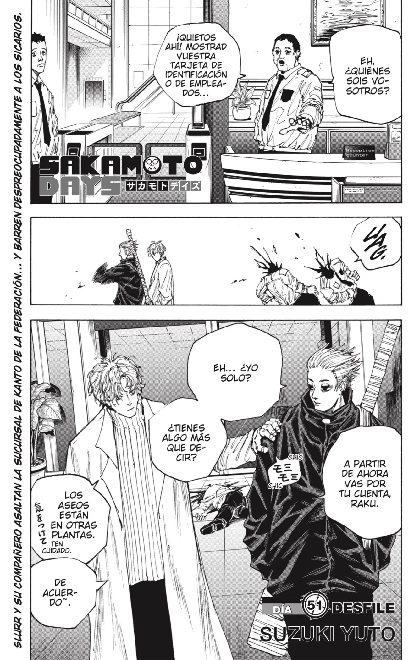 Sakamoto Days capítulo 51 página 1