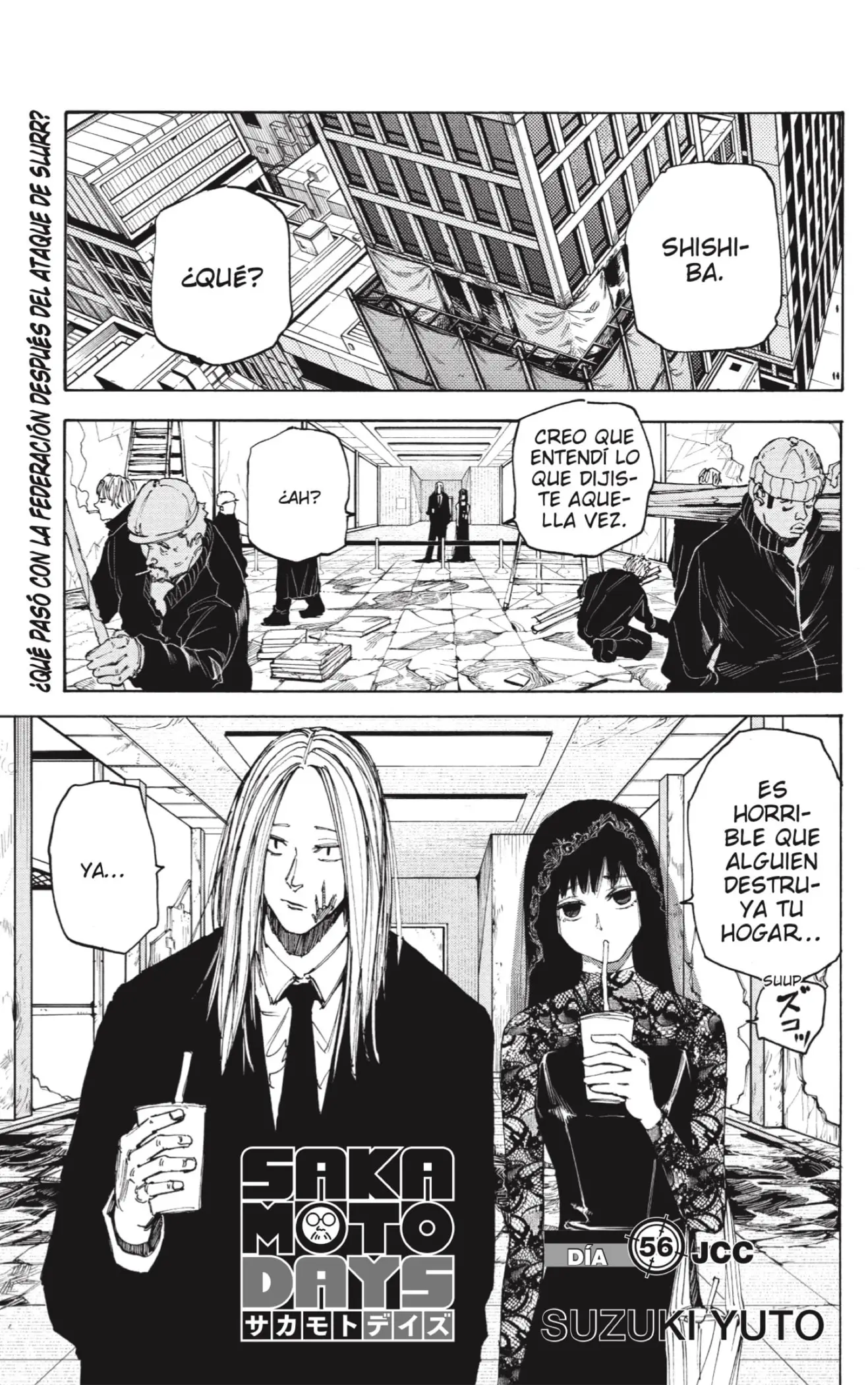 Sakamoto Days capítulo 56 página 1