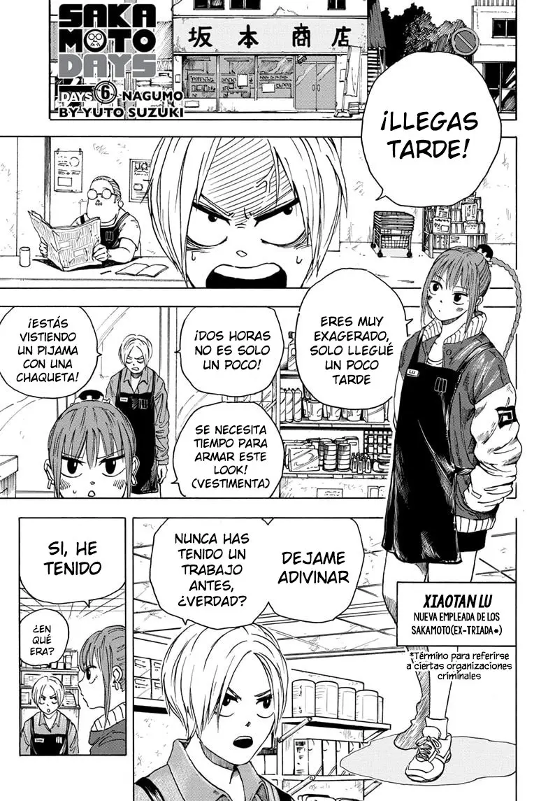 Sakamoto Days capítulo 6 página 2
