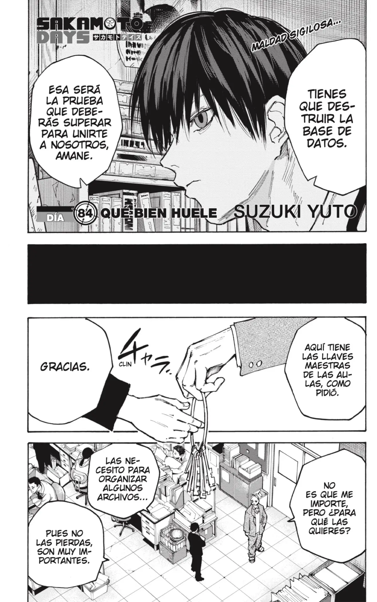 Sakamoto Days capítulo 84 página 1