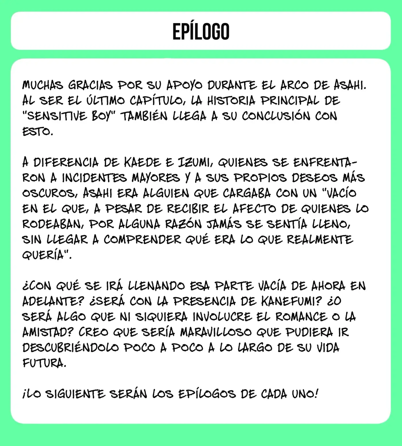 Senshitibu boi capítulo 97 página 18