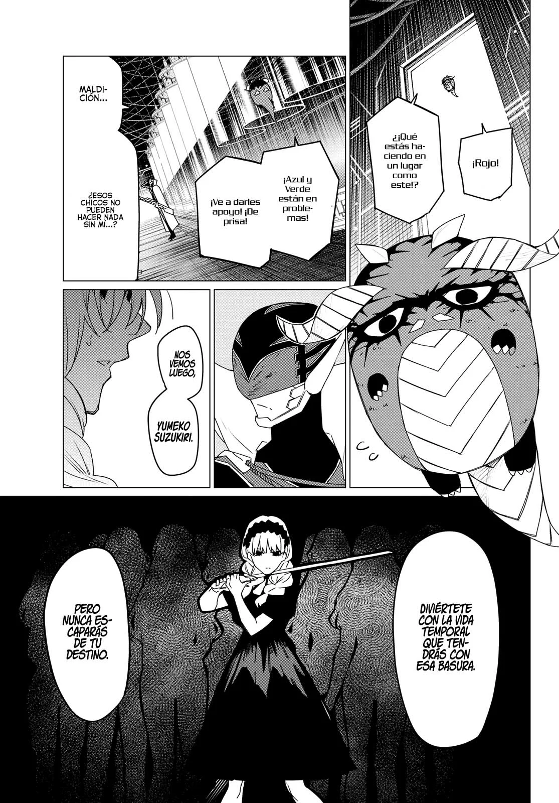 Sentai Daishikkaku capítulo 106 página 10