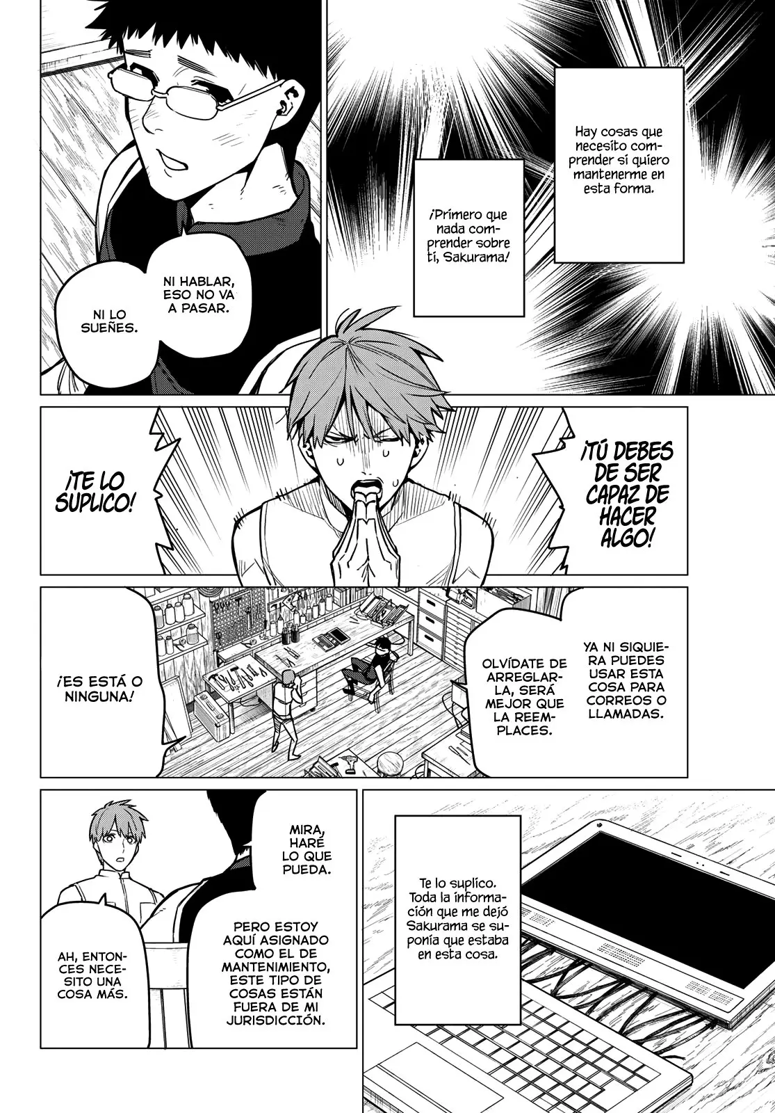 Sentai Daishikkaku capítulo 14 página 3