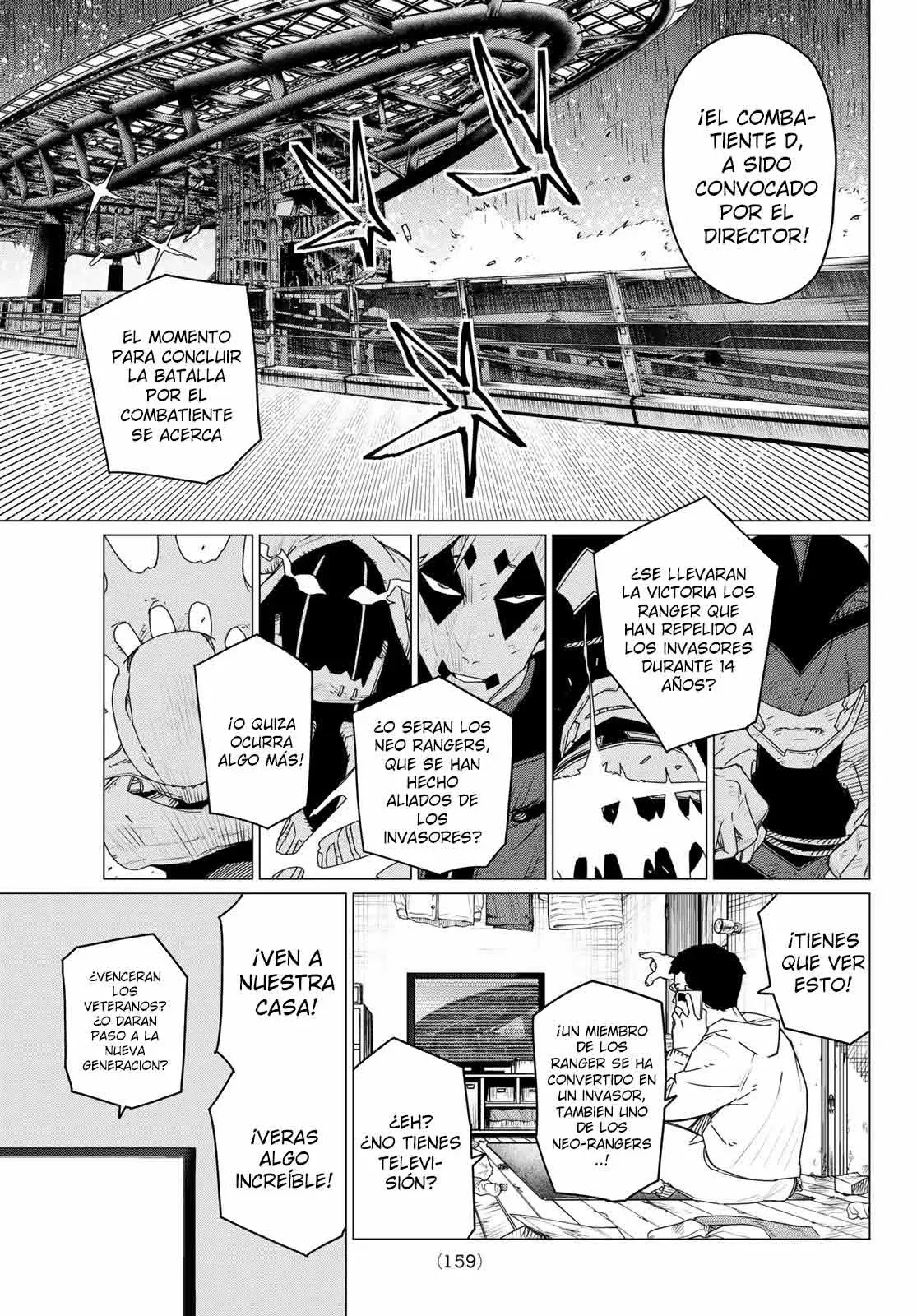 Sentai Daishikkaku capítulo 154 página 5