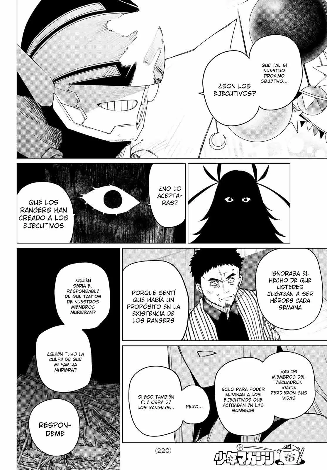 Sentai Daishikkaku capítulo 155 página 10