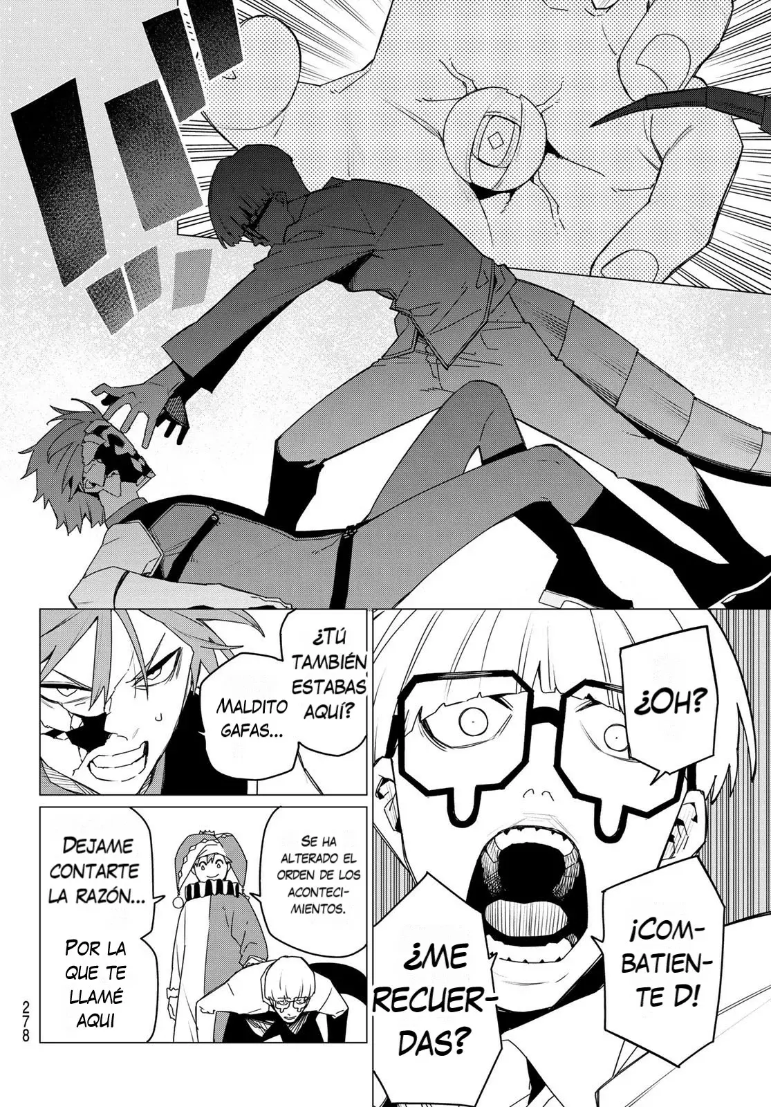 Sentai Daishikkaku capítulo 160 página 8