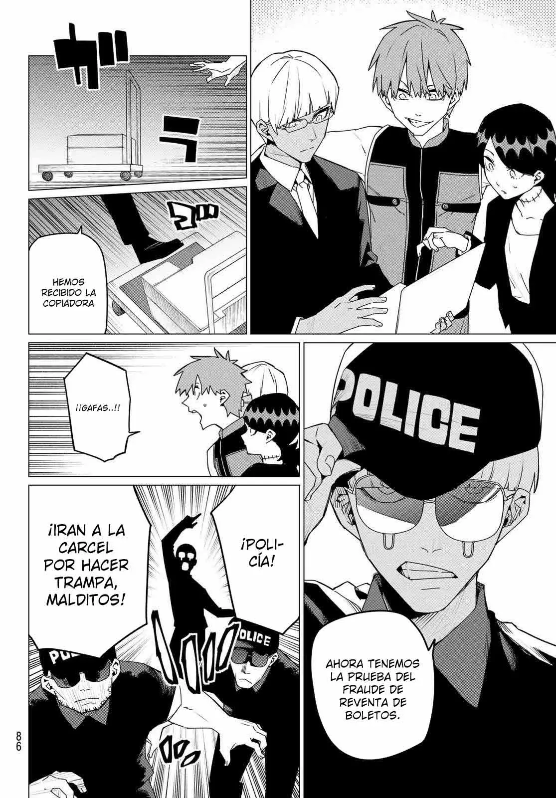 Sentai Daishikkaku capítulo 162 página 8