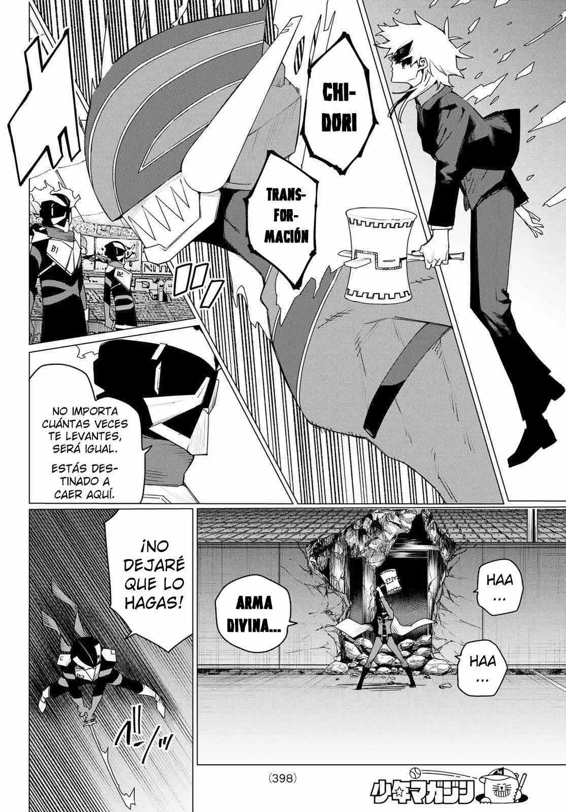 Sentai Daishikkaku capítulo 186 página 12