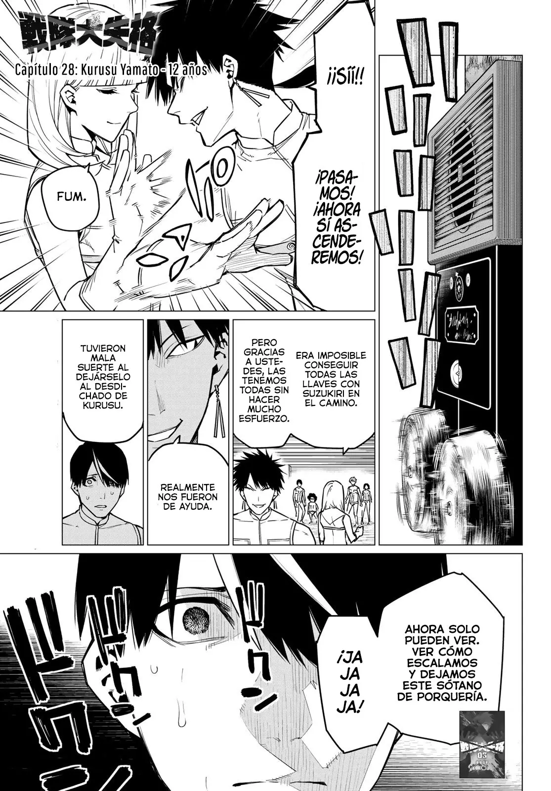 Sentai Daishikkaku capítulo 28 página 2