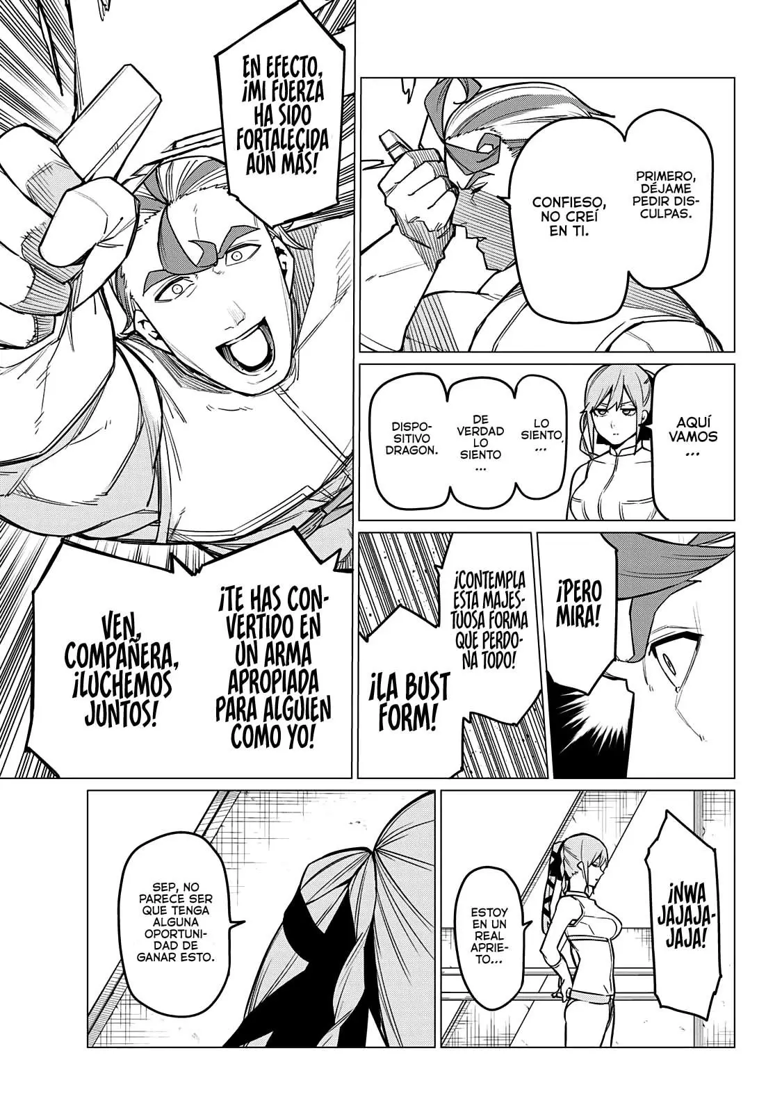 Sentai Daishikkaku capítulo 33 página 8