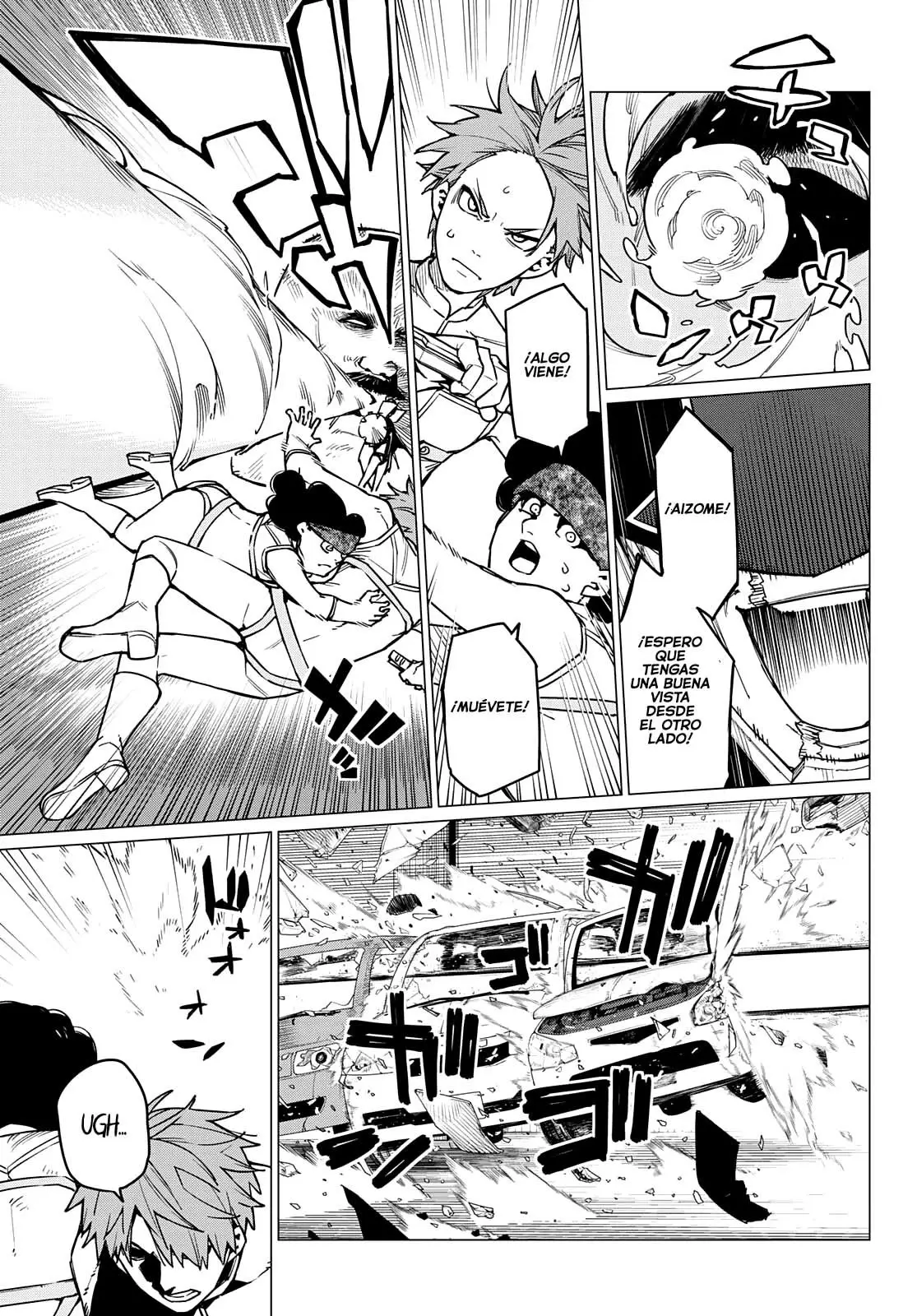 Sentai Daishikkaku capítulo 38 página 8