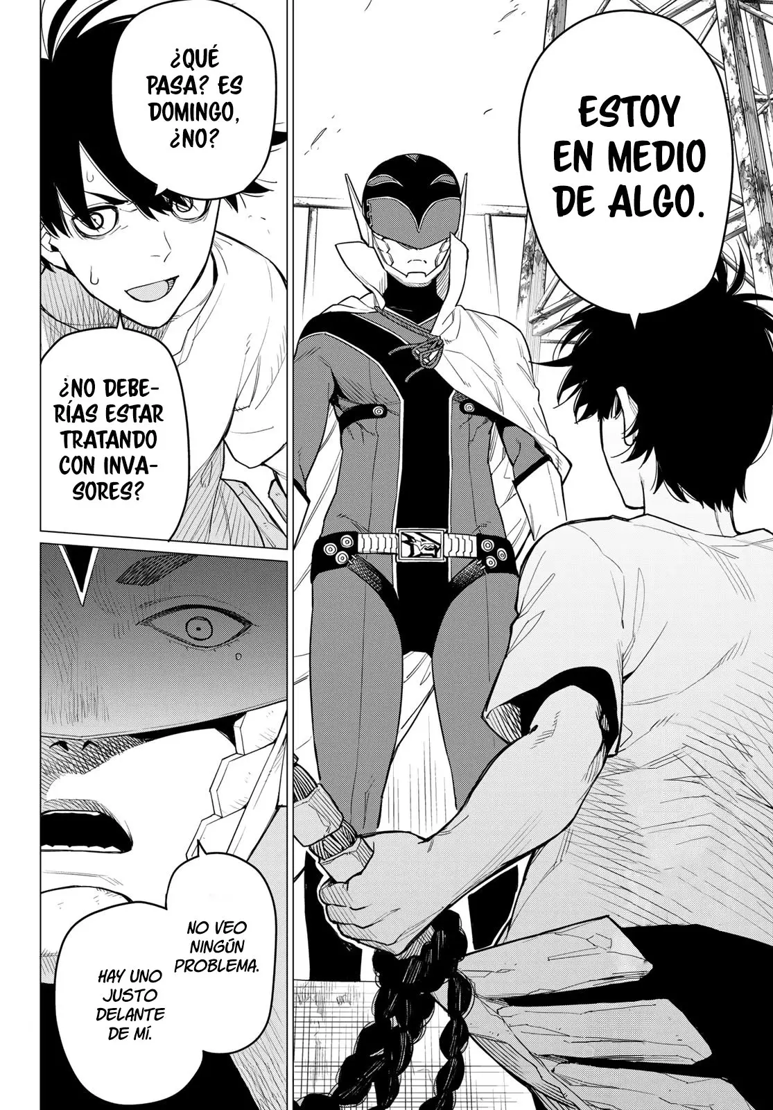 Sentai Daishikkaku capítulo 4 página 28