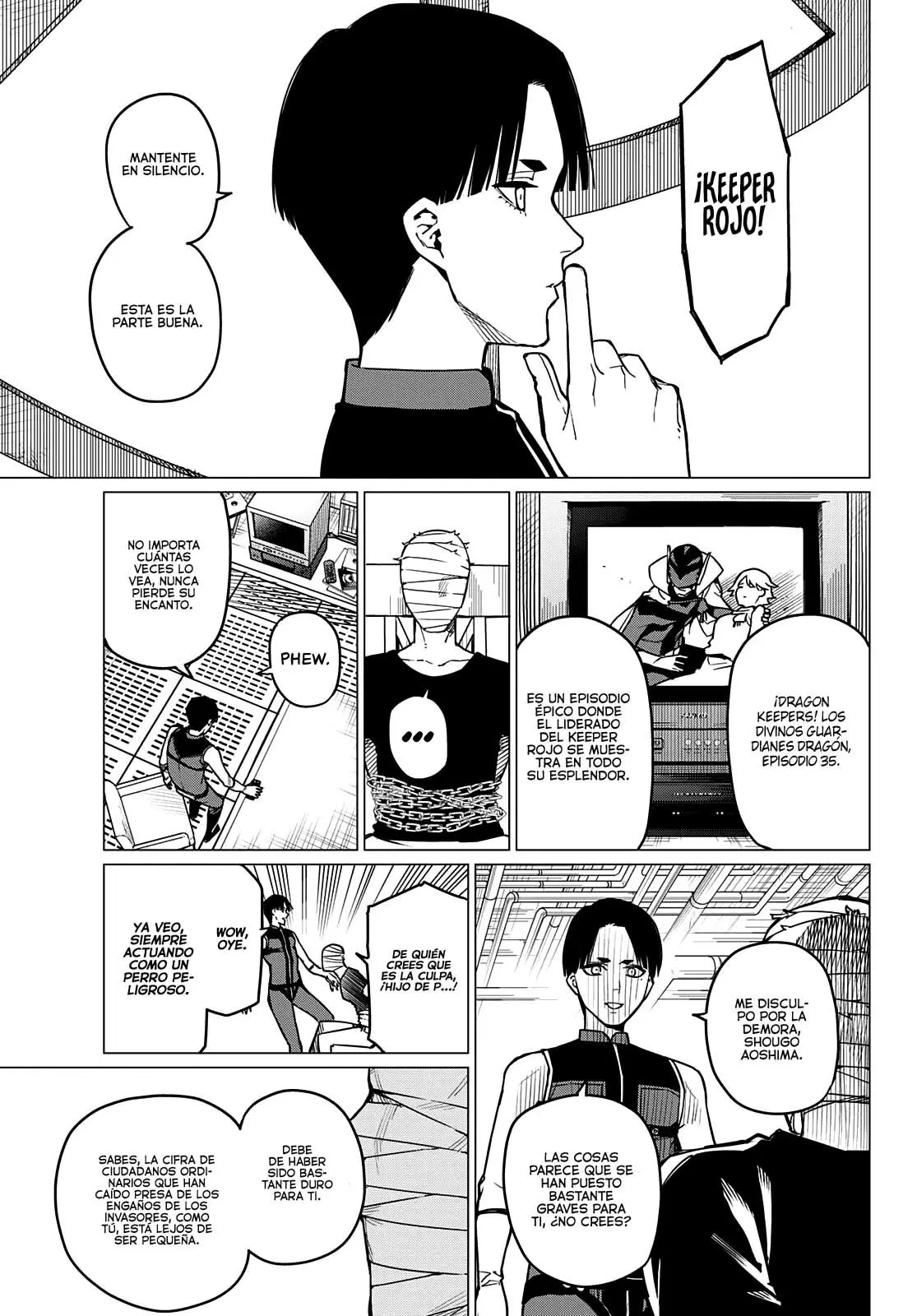 Sentai Daishikkaku capítulo 48 página 8