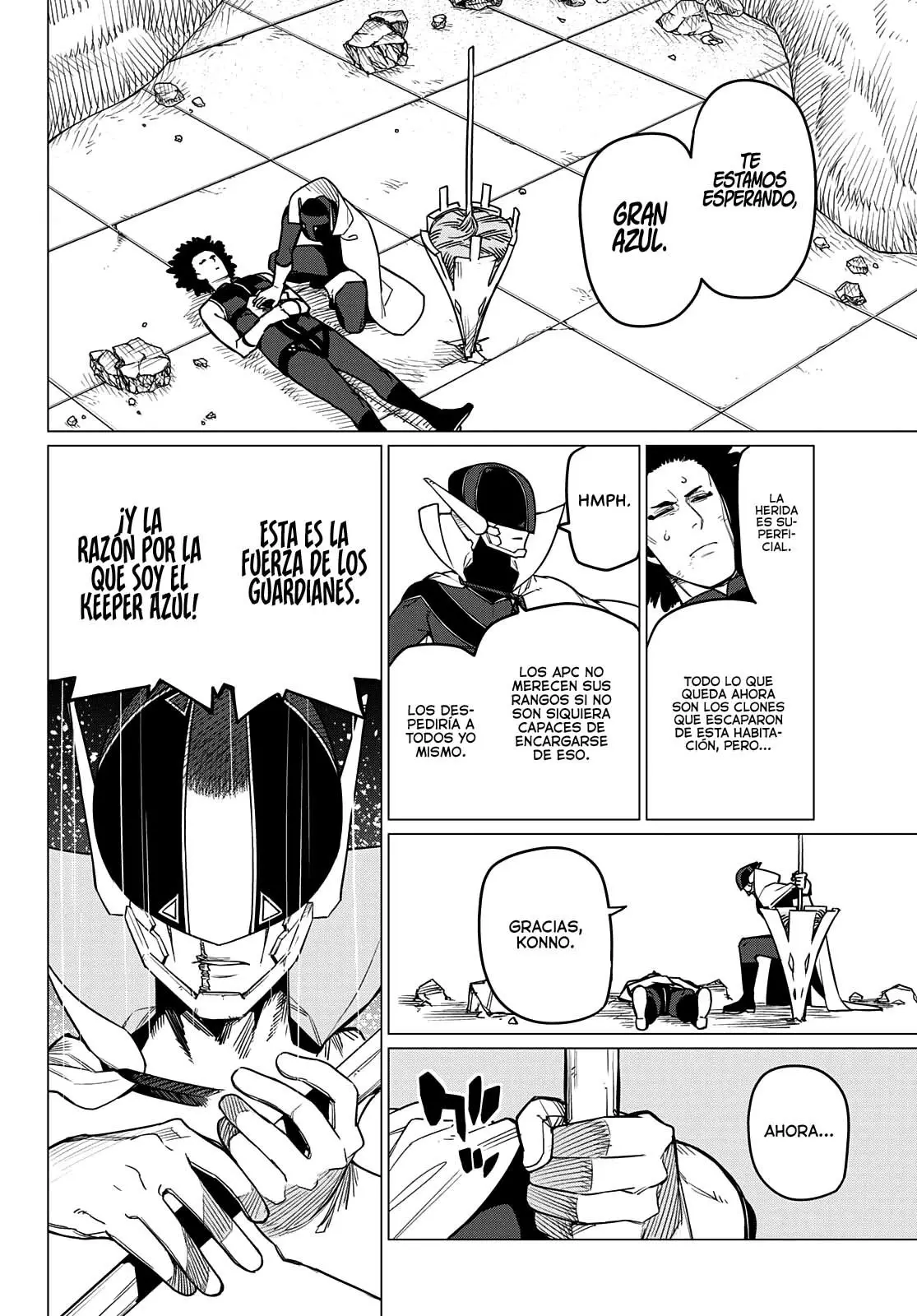 Sentai Daishikkaku capítulo 48 página 17