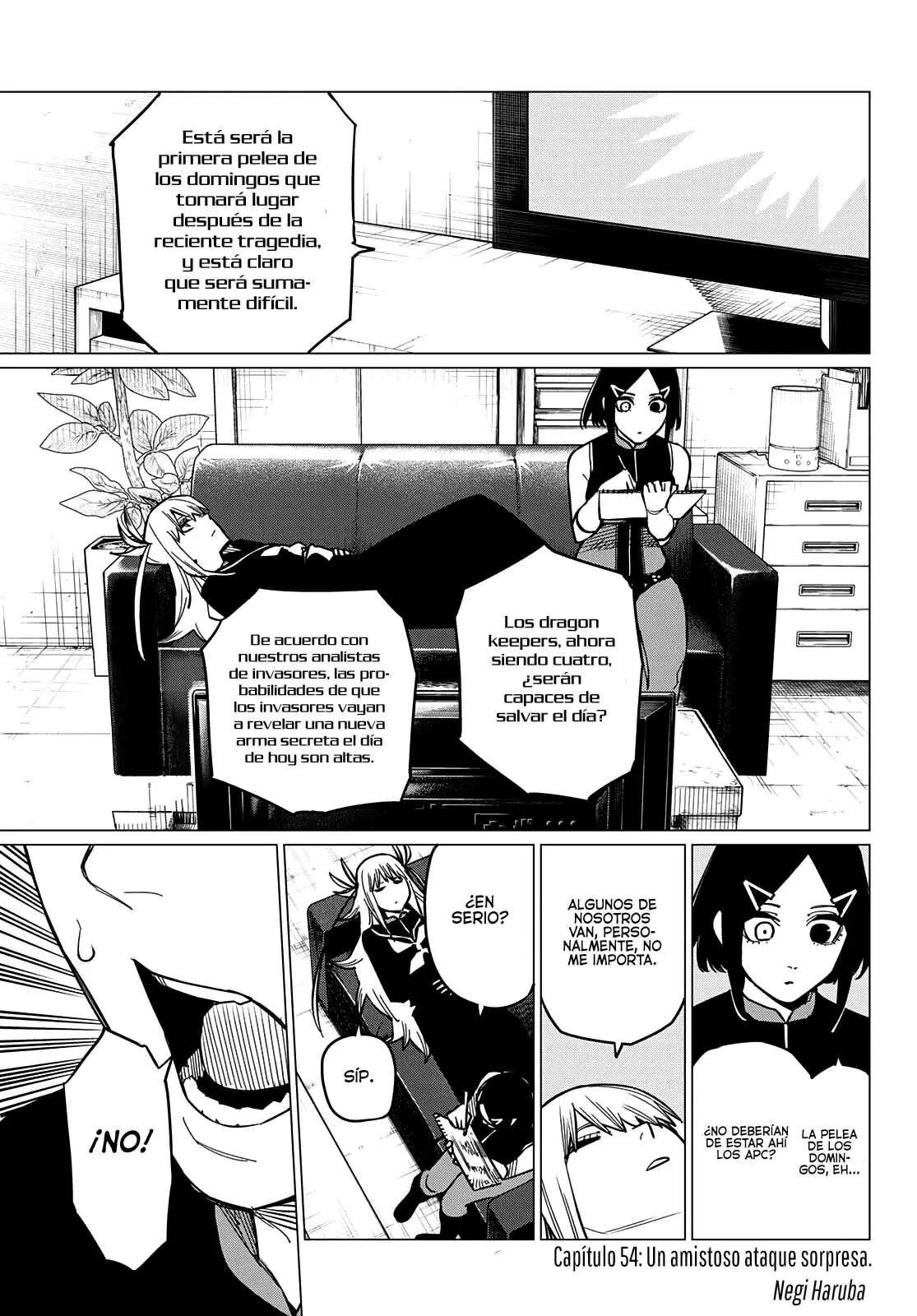 Sentai Daishikkaku capítulo 54 página 3