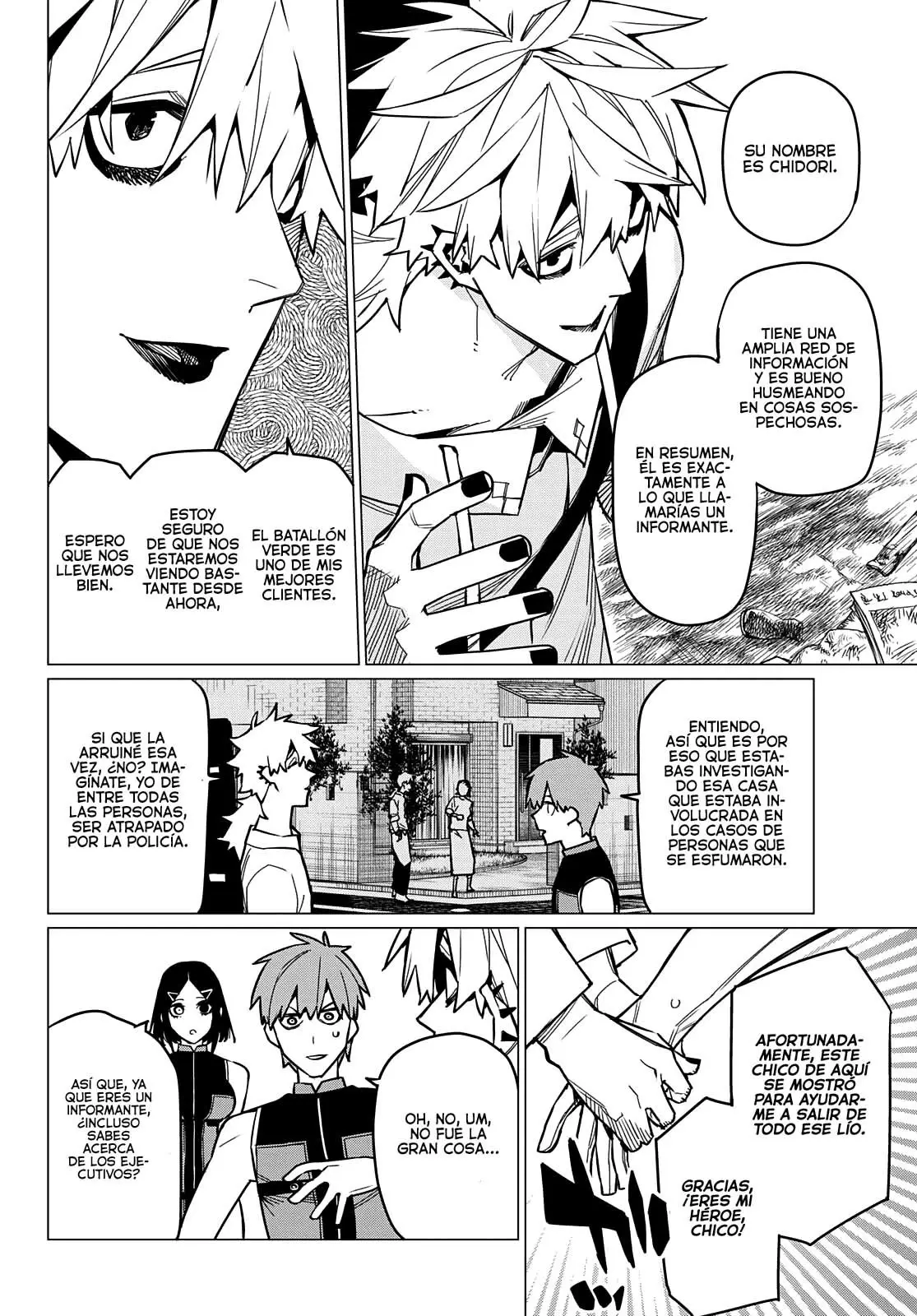Sentai Daishikkaku capítulo 54 página 8