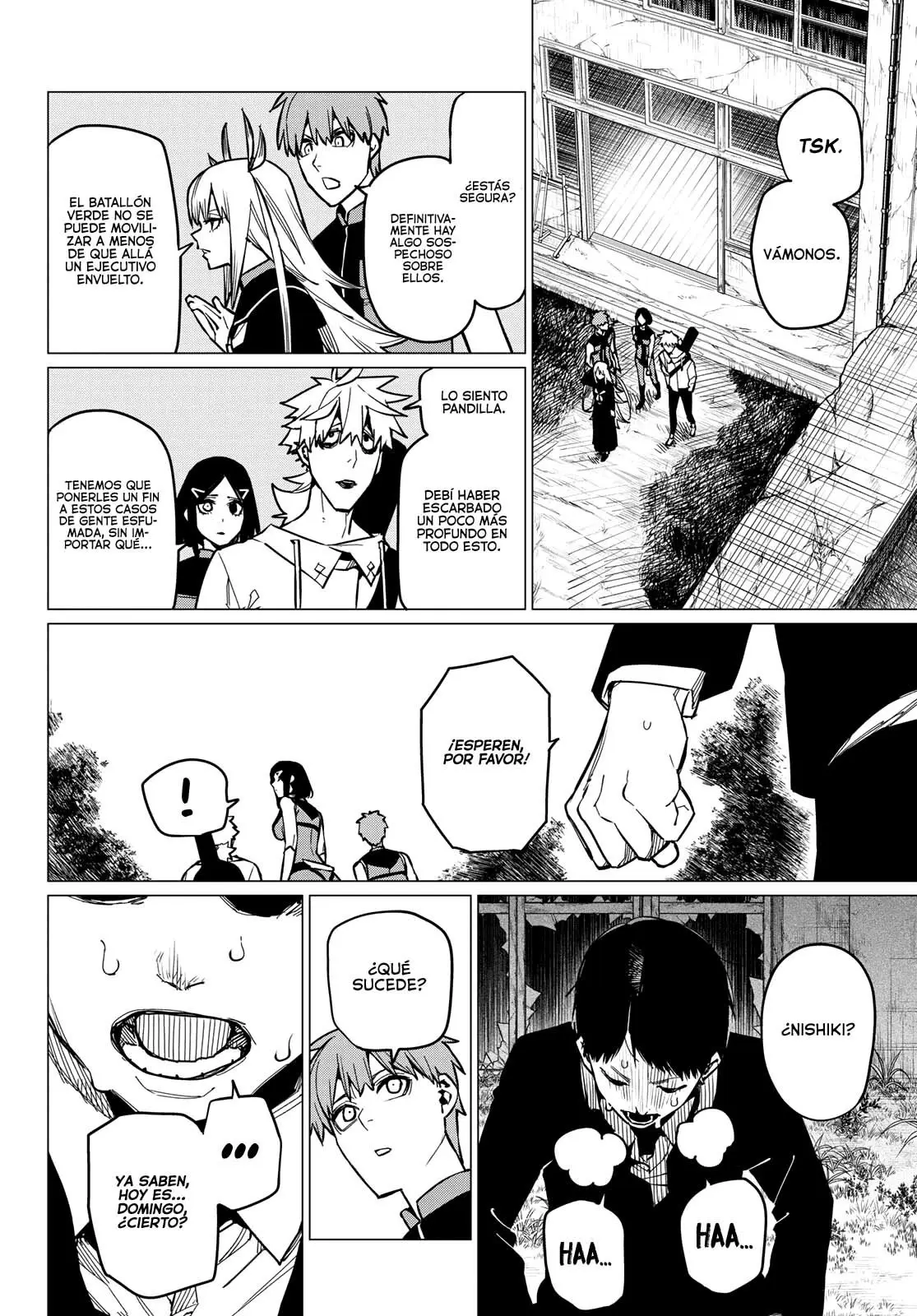 Sentai Daishikkaku capítulo 55 página 4