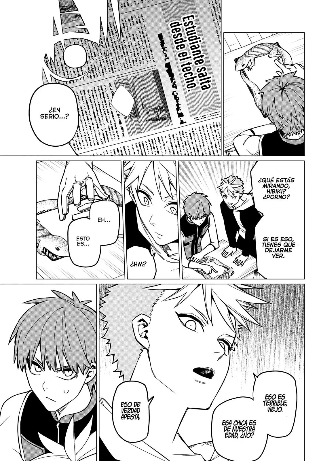 Sentai Daishikkaku capítulo 59 página 14
