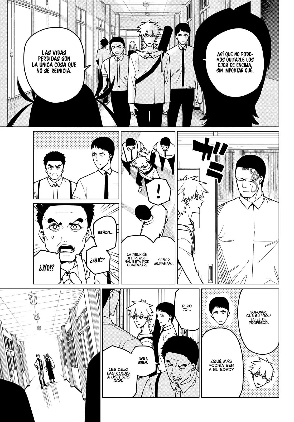 Sentai Daishikkaku capítulo 62 página 8