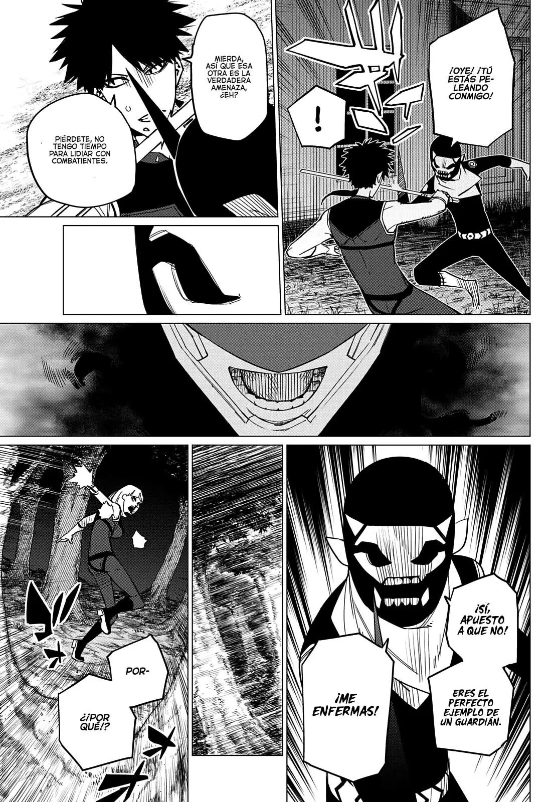 Sentai Daishikkaku capítulo 76 página 8