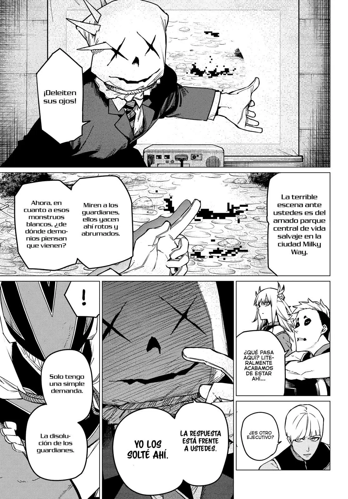 Sentai Daishikkaku capítulo 82 página 8