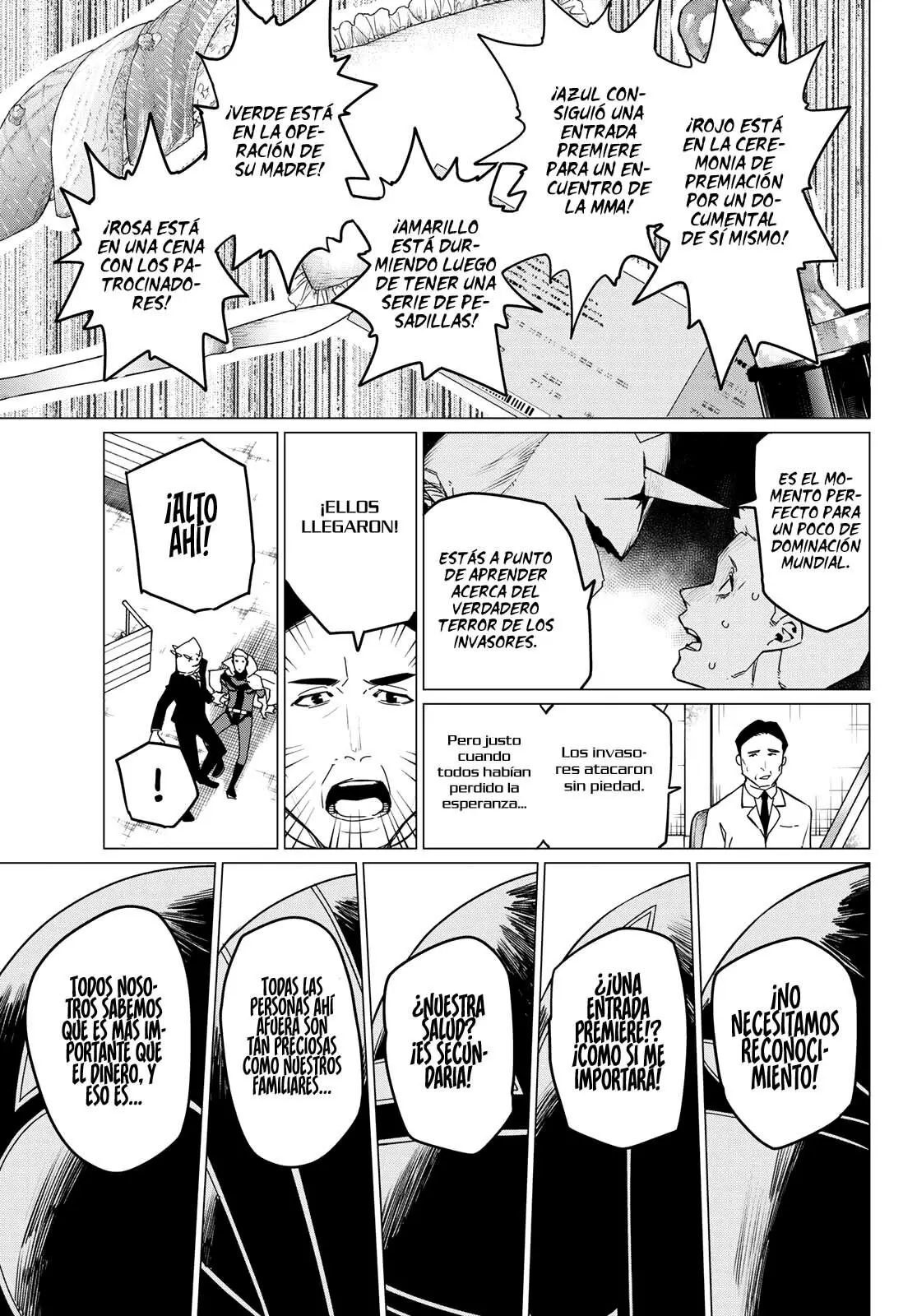 Sentai Daishikkaku capítulo 87 página 12