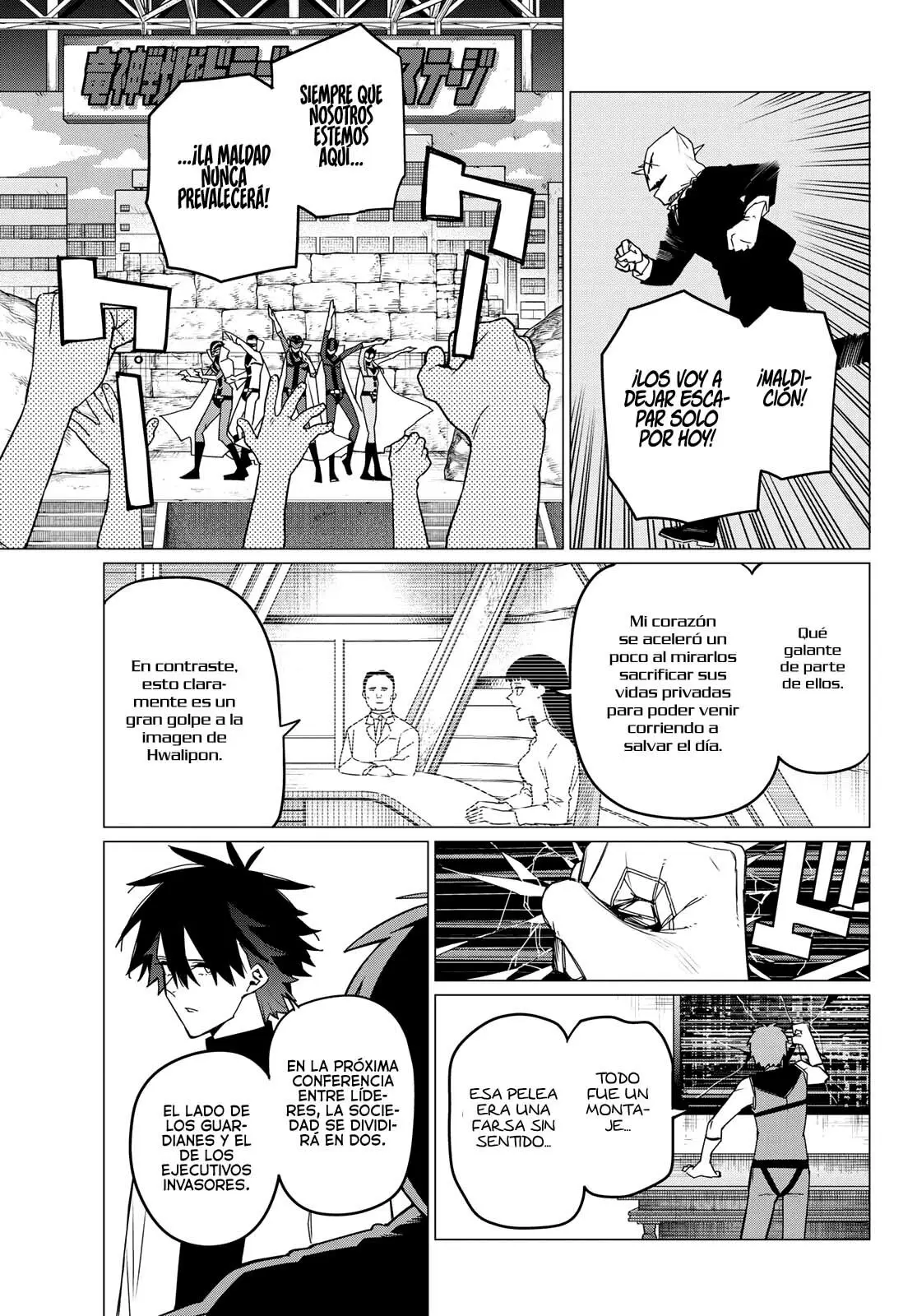 Sentai Daishikkaku capítulo 87 página 16