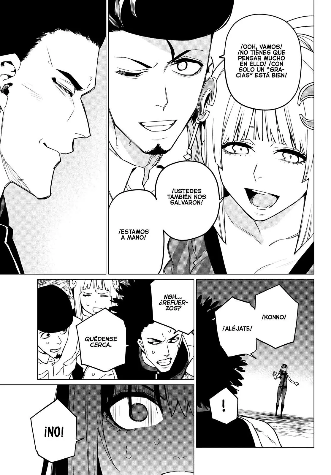 Sentai Daishikkaku capítulo 97 página 16